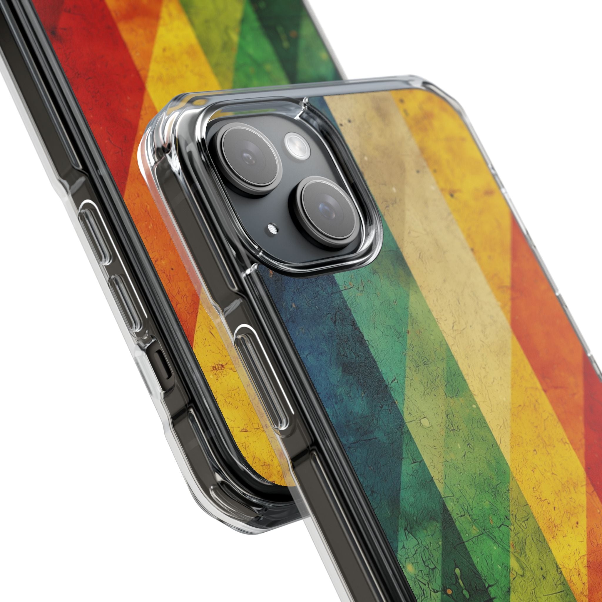 Diagonal Spectrum iPhone 15 Plus Case - Impact