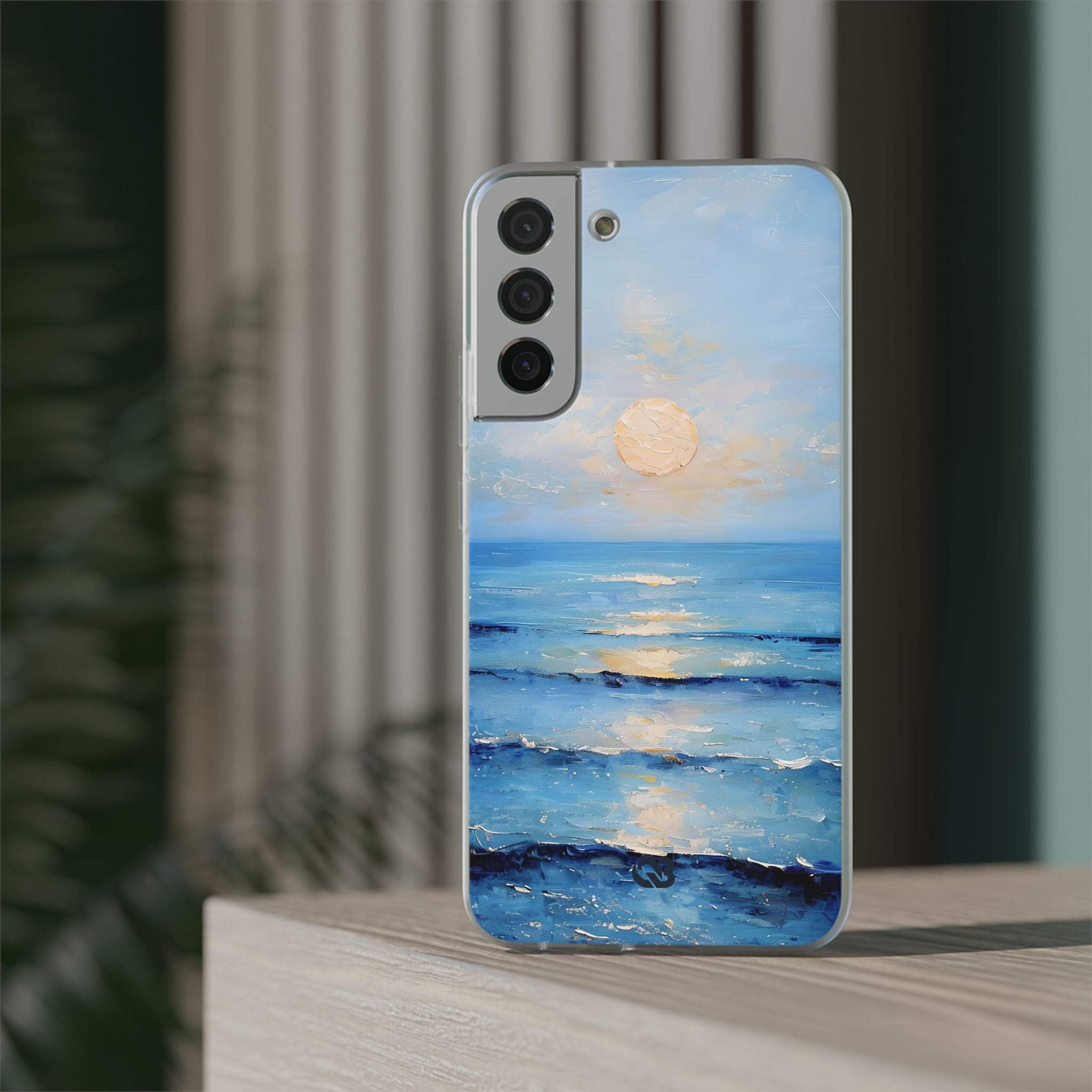 Cerulean Shoreline Sun · Soft Θήκη για Samsung