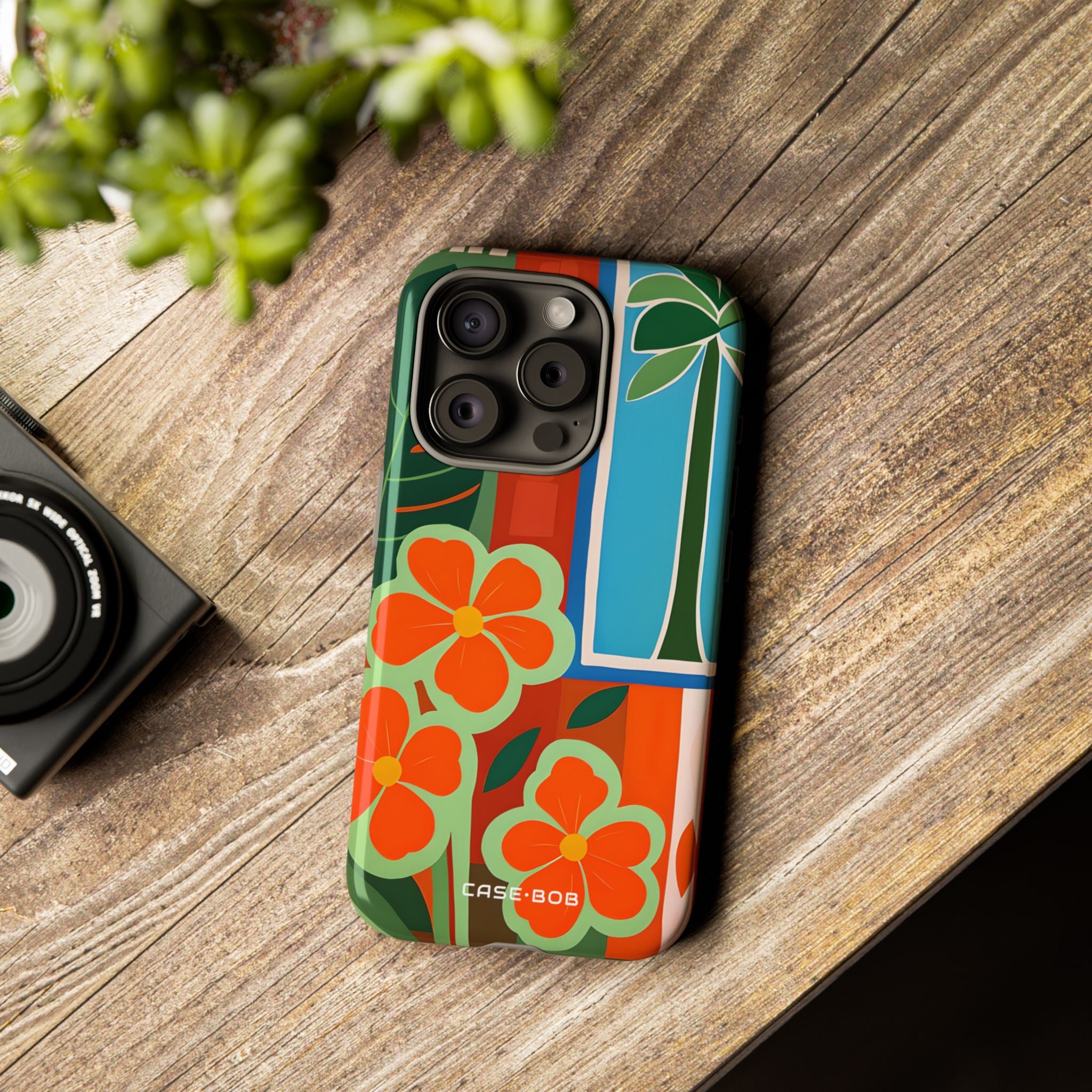 Orange Blossom Burst iPhone 15 Pro Cover - Tough