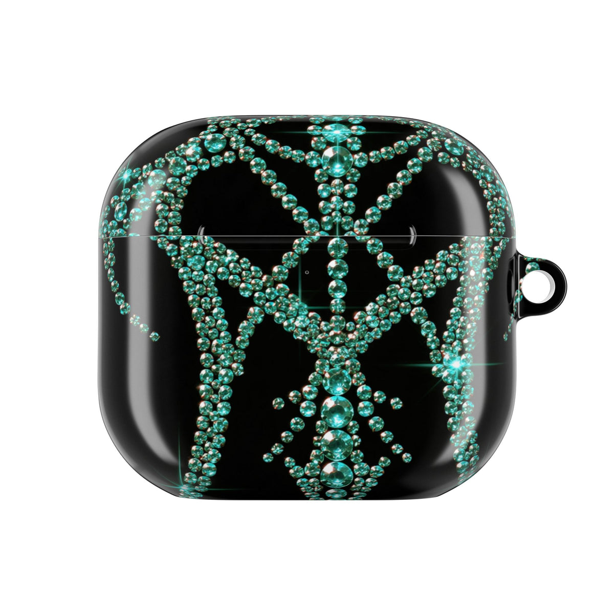 Teal Cyber Sigil · Hard Case for AirPods & AirPods Pro · Teal