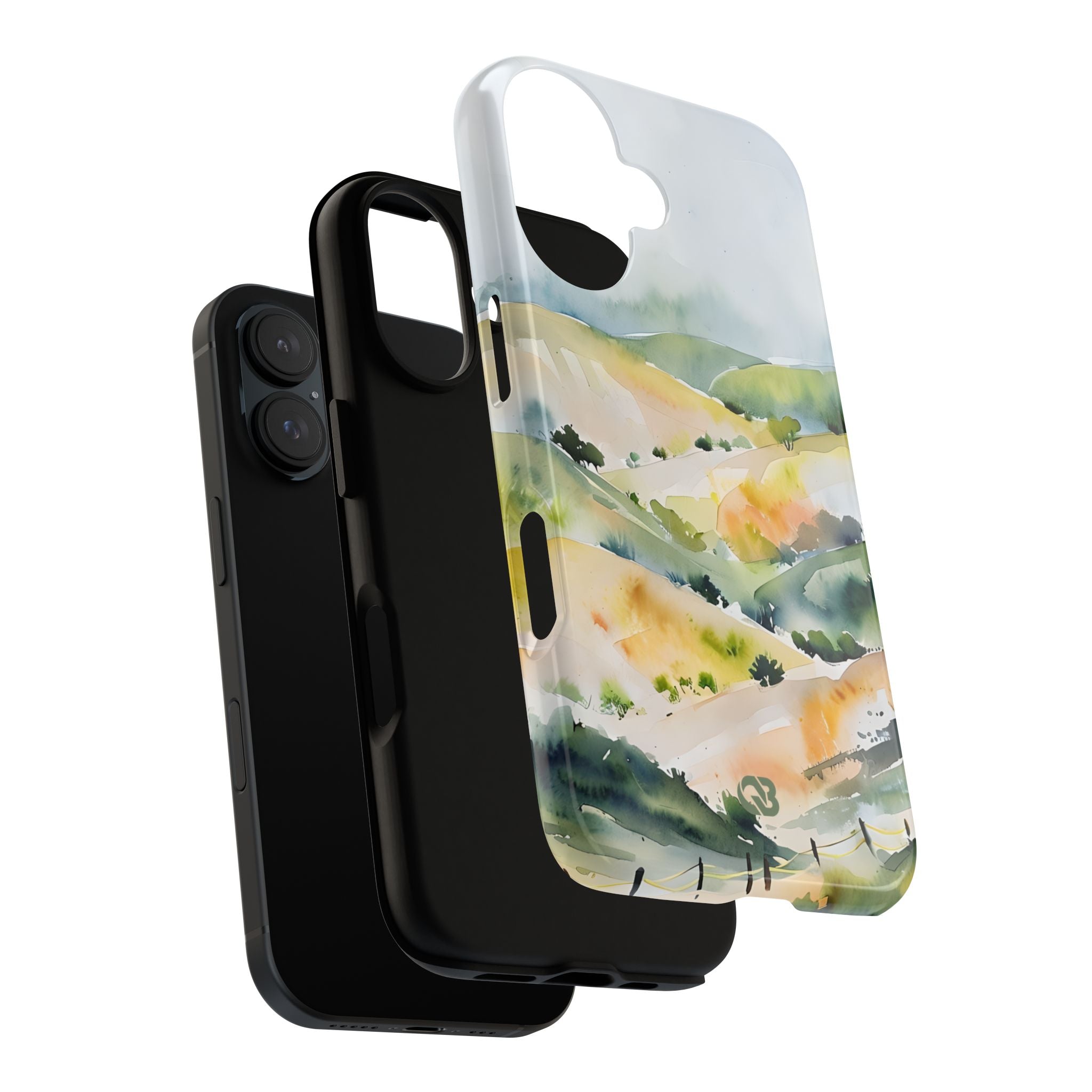 Verdant Mist Valleys · Tough Phone Case for iPhone