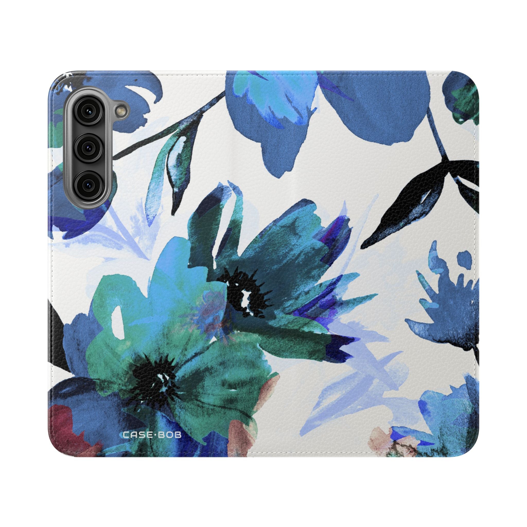 Blue Bloom - Samsung S23+ Case - Wallet