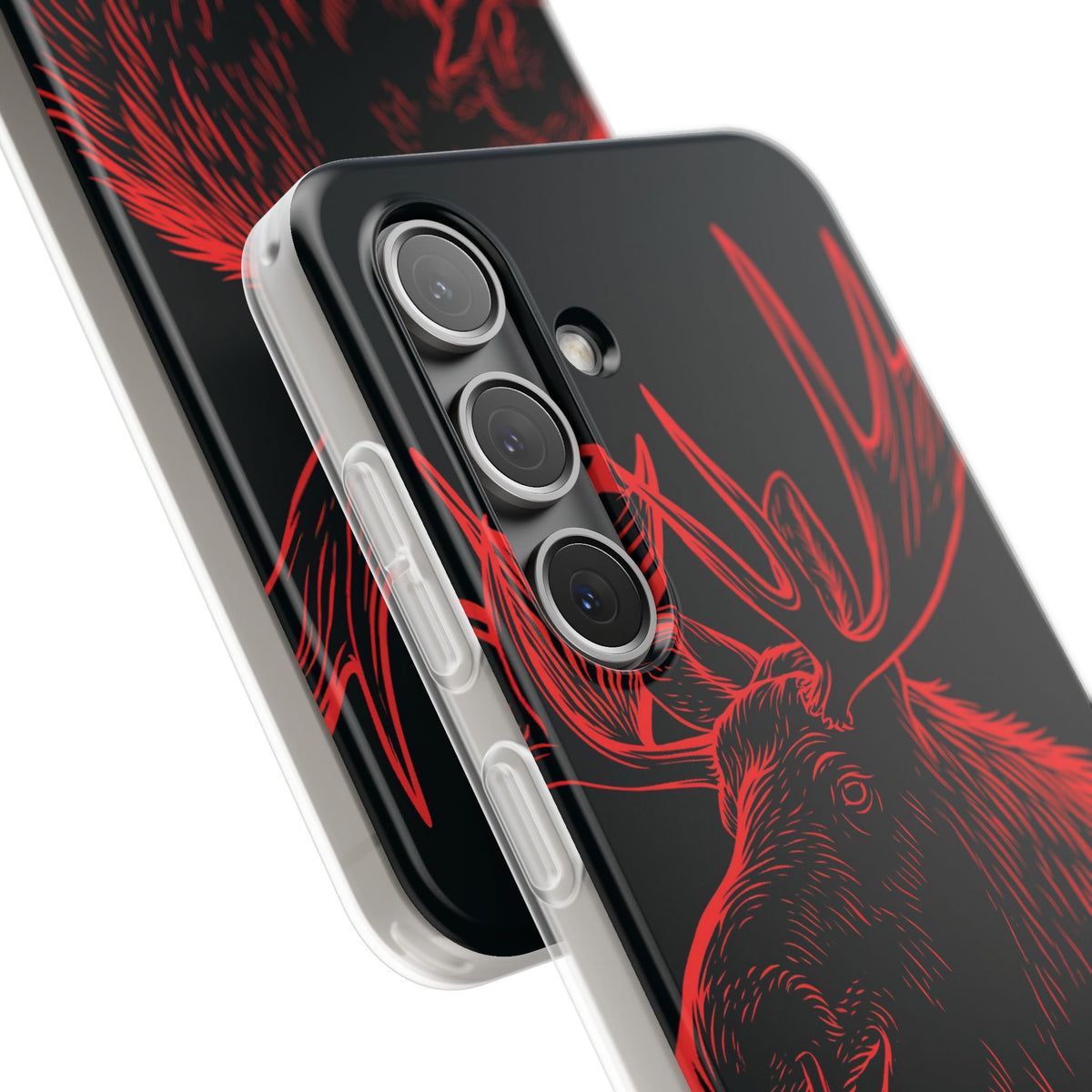 Nordic Elk · Lite Phone Case for Samsung · Black