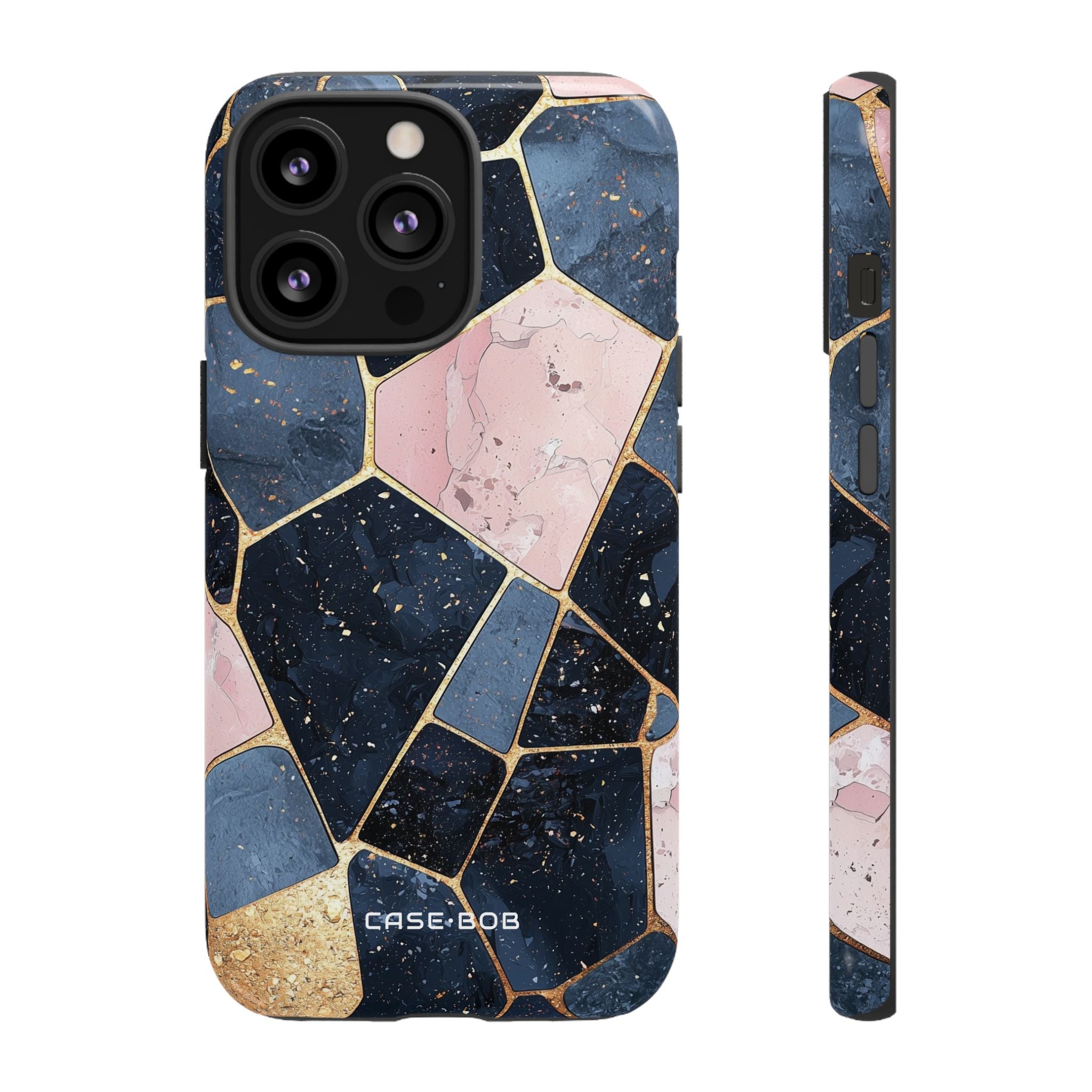 Golden Mosaic iPhone 13 Pro Case - Tough