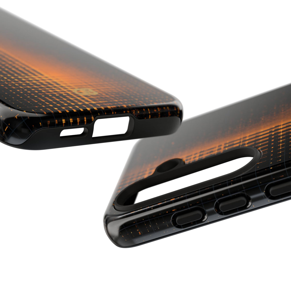 Amber Frequency · Tough Phone Case for Samsung · Orange