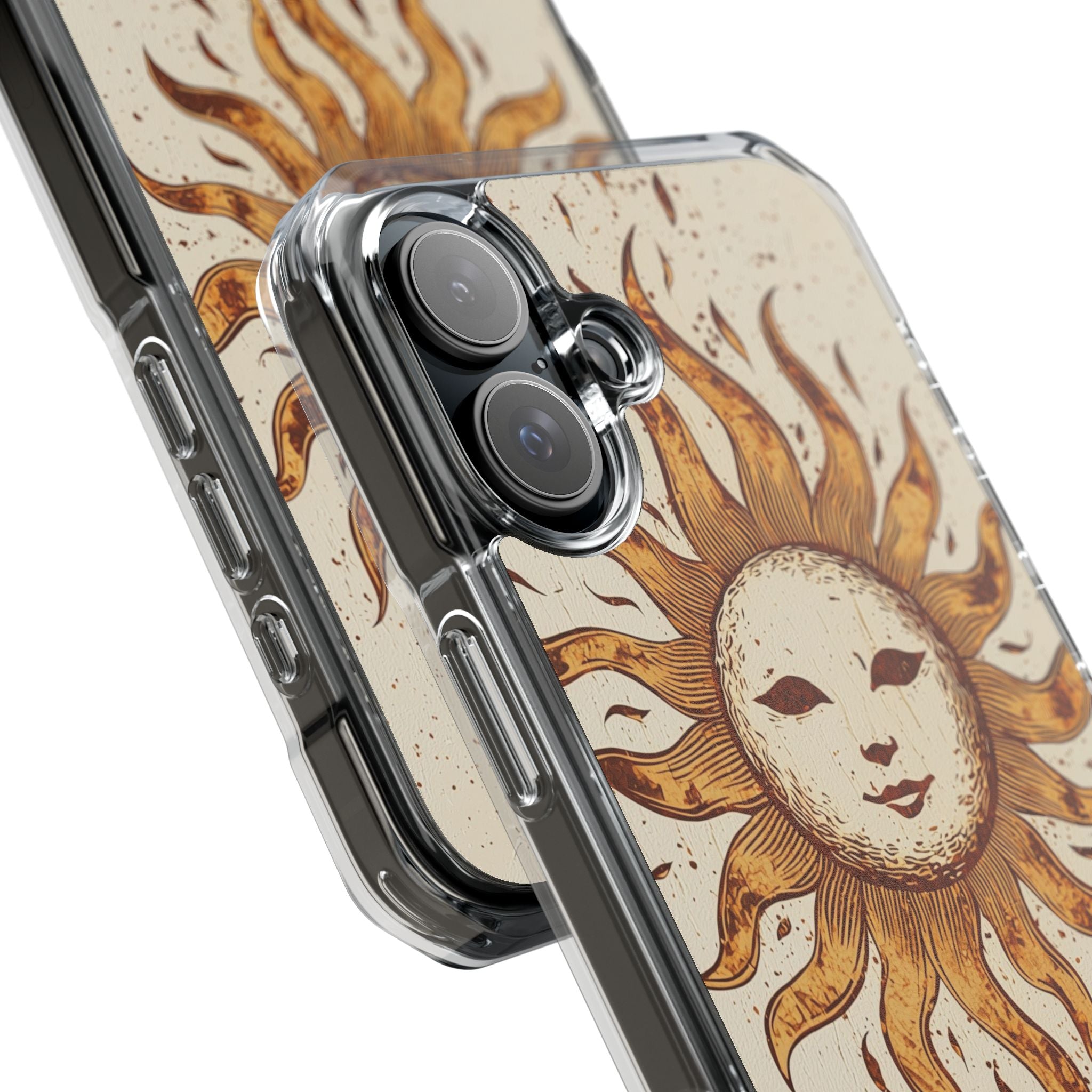 Rustic Solar Mask · Impact Phone Case for iPhone · Magsafe