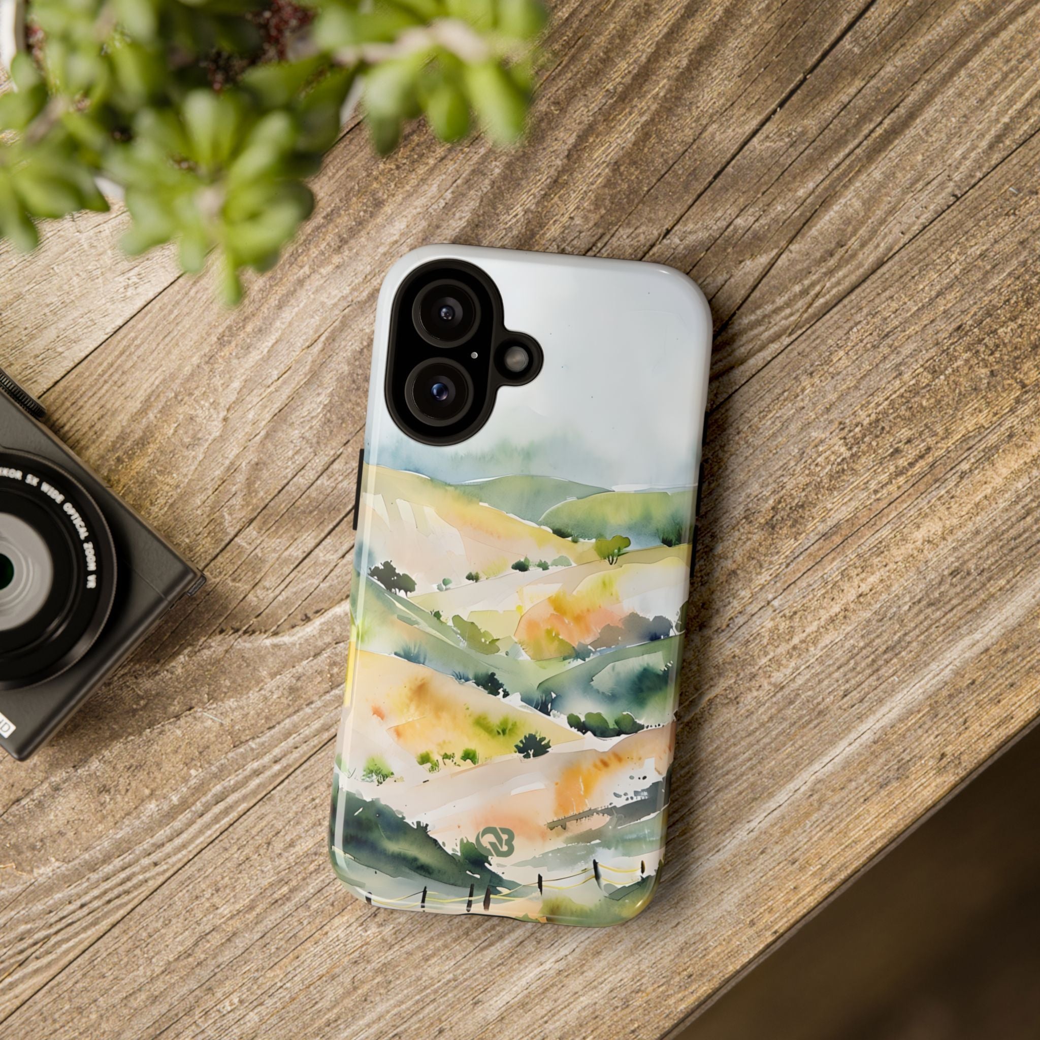 Verdant Mist Valleys · Tough Phone Case for iPhone