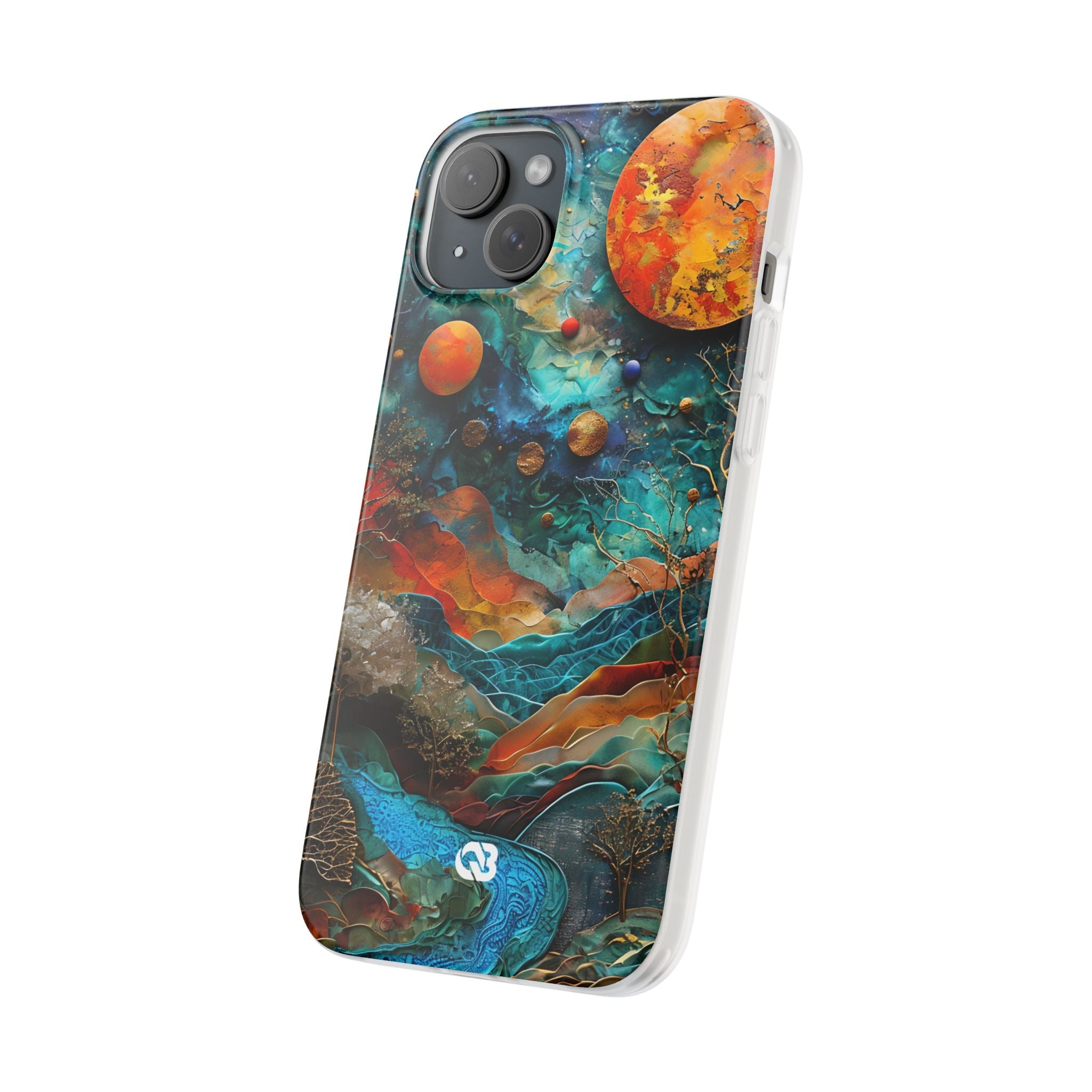 Copper Horizon Drift · Soft Mobilskal för iPhone