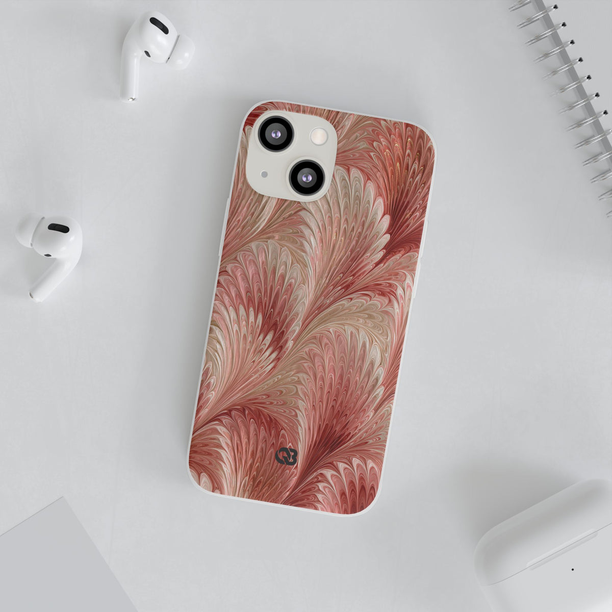 Blush Petal Plume · Lite Phone Case for iPhone · Pink