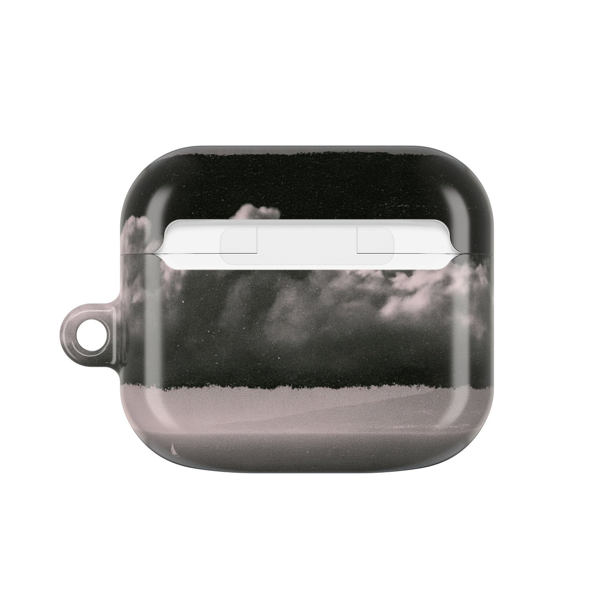 Crimson Horizon · Hard Case for AirPods & AirPods Pro · Black