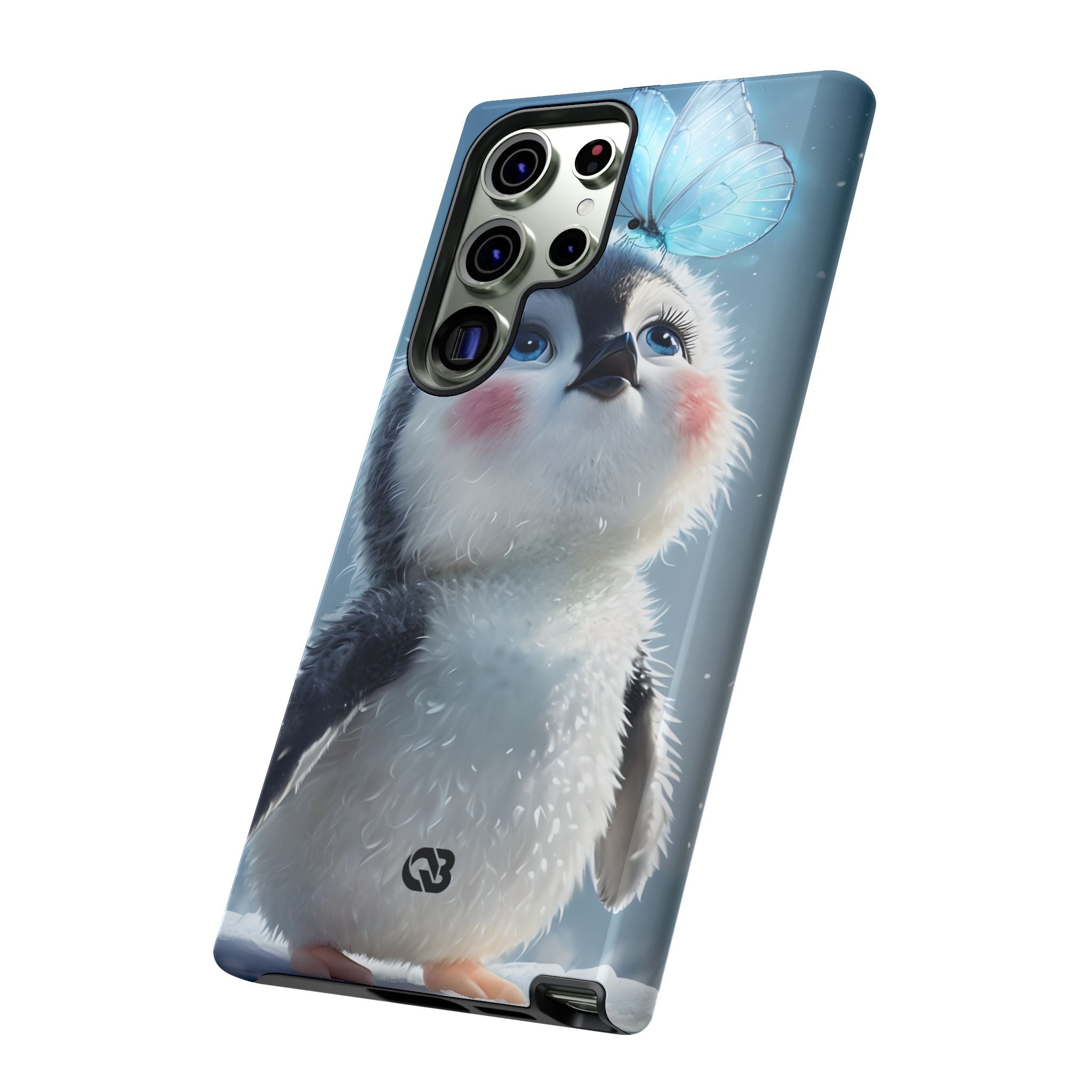Frosty Penguin Glow · Tough Phone Case for Samsung