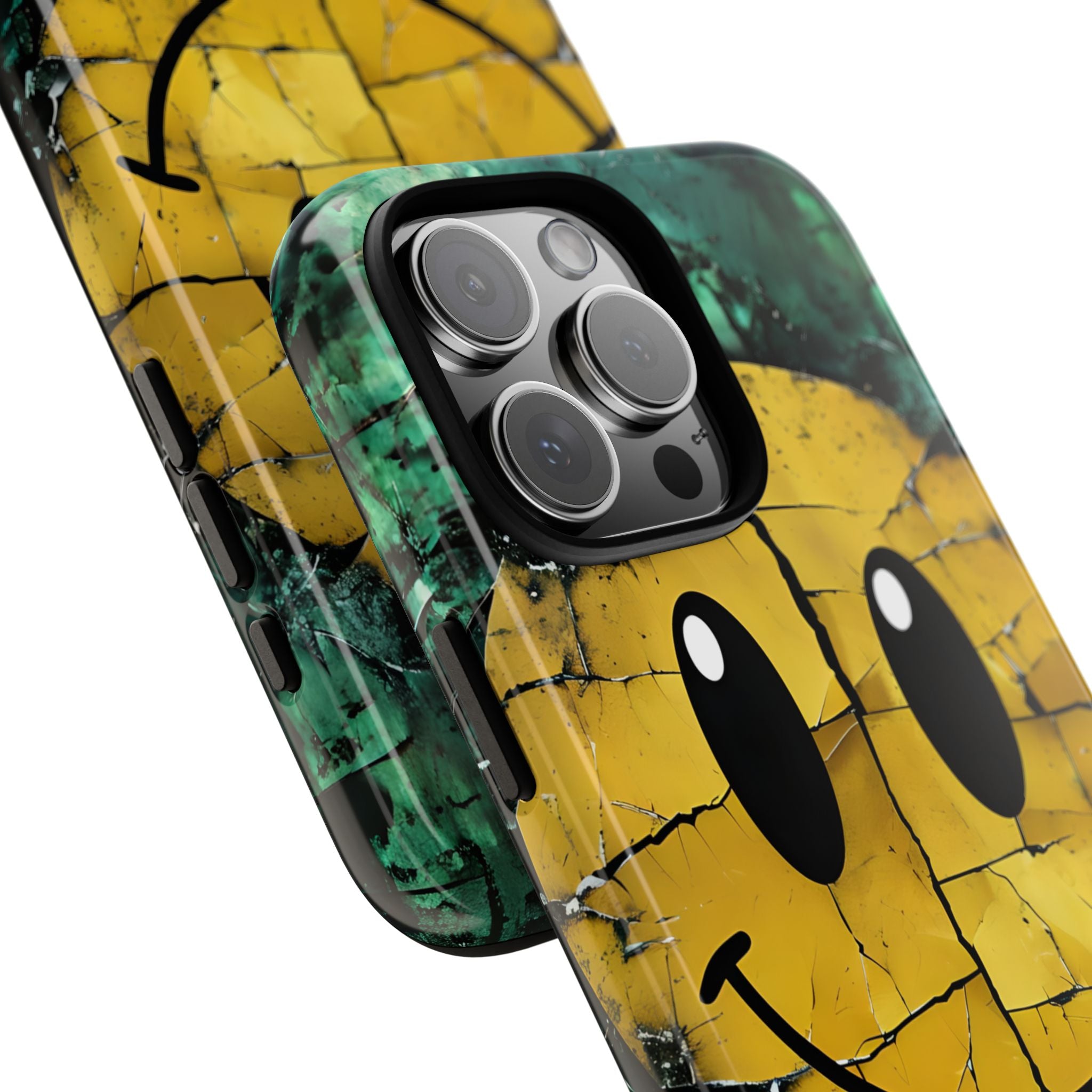 Sprucken Smiley iPhone 16 Pro Max Case - Tough