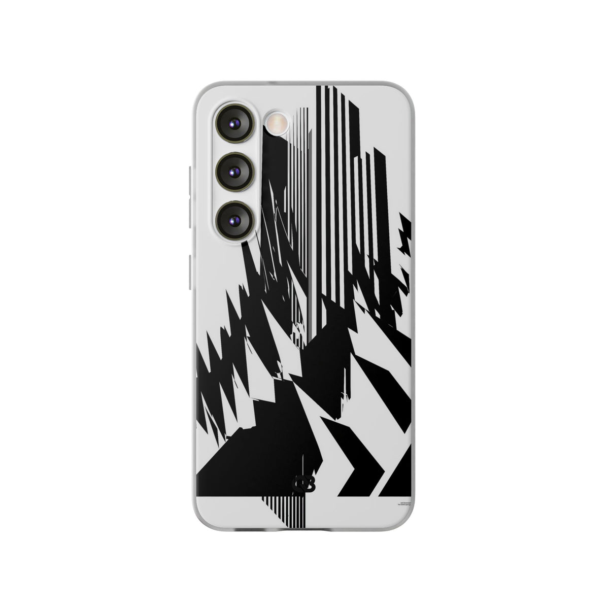 White Lite Phone Case for Samsung - Shattered Vector Spire