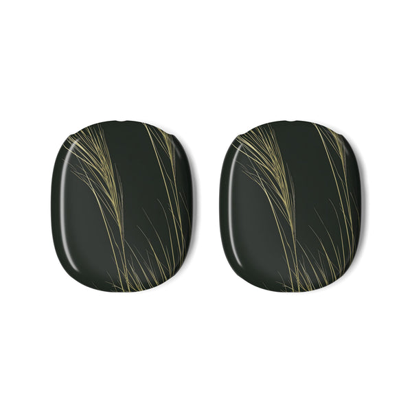 Golden Whispering Reeds · Hard Case for AirPods Max · Green