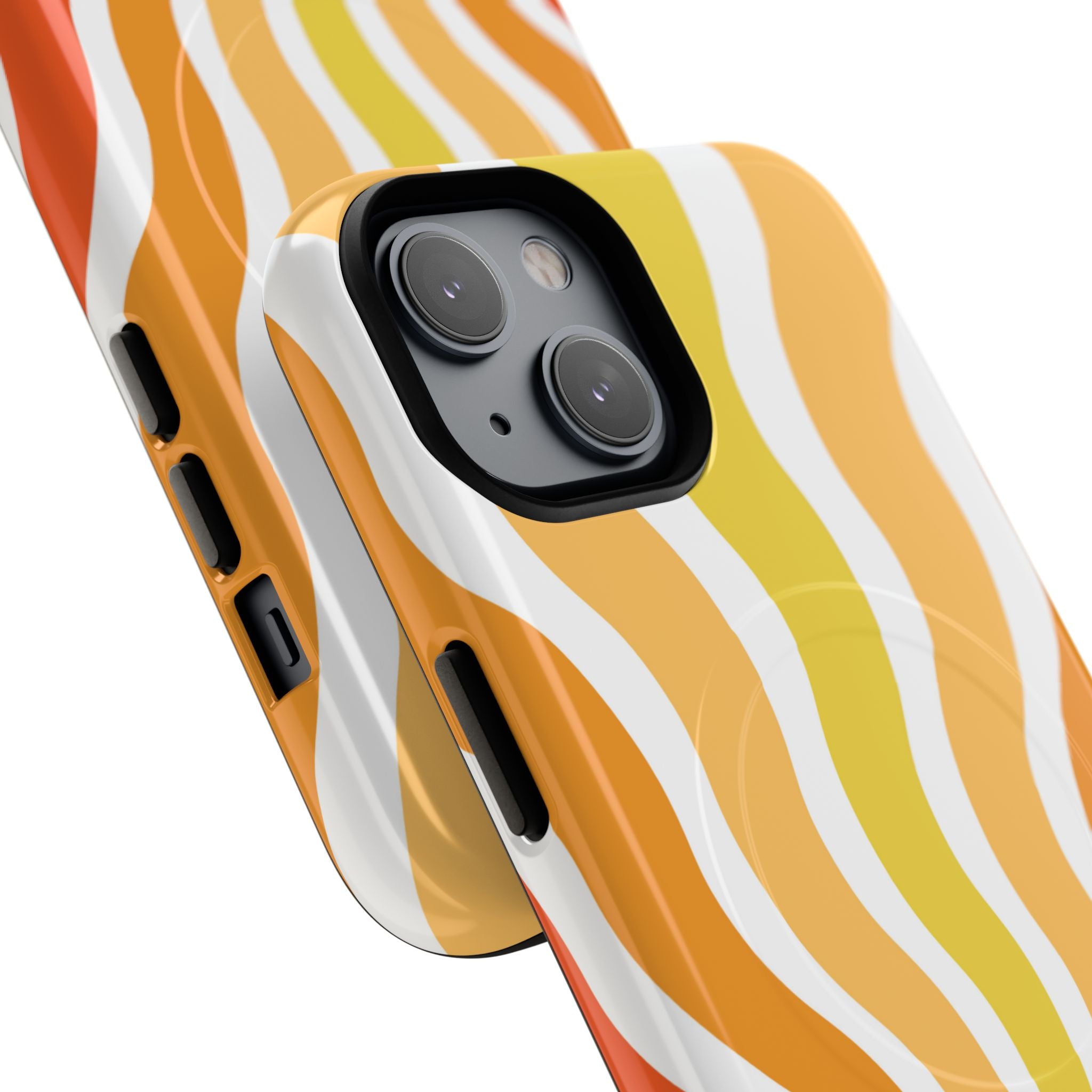 Amber Solar Waves · Tough+ Phone Case for iPhone · Magsafe