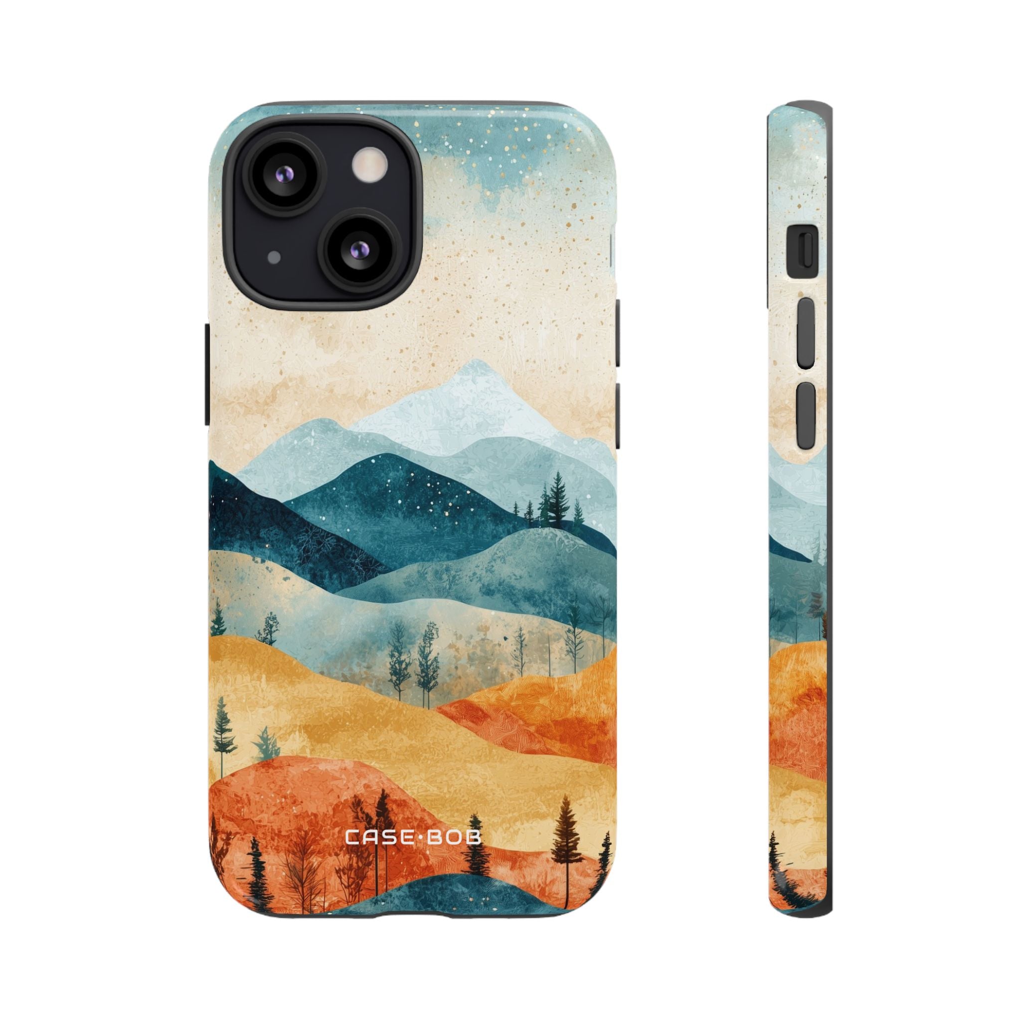 Moonlit Mountains iPhone 13 Mini Case - Tough