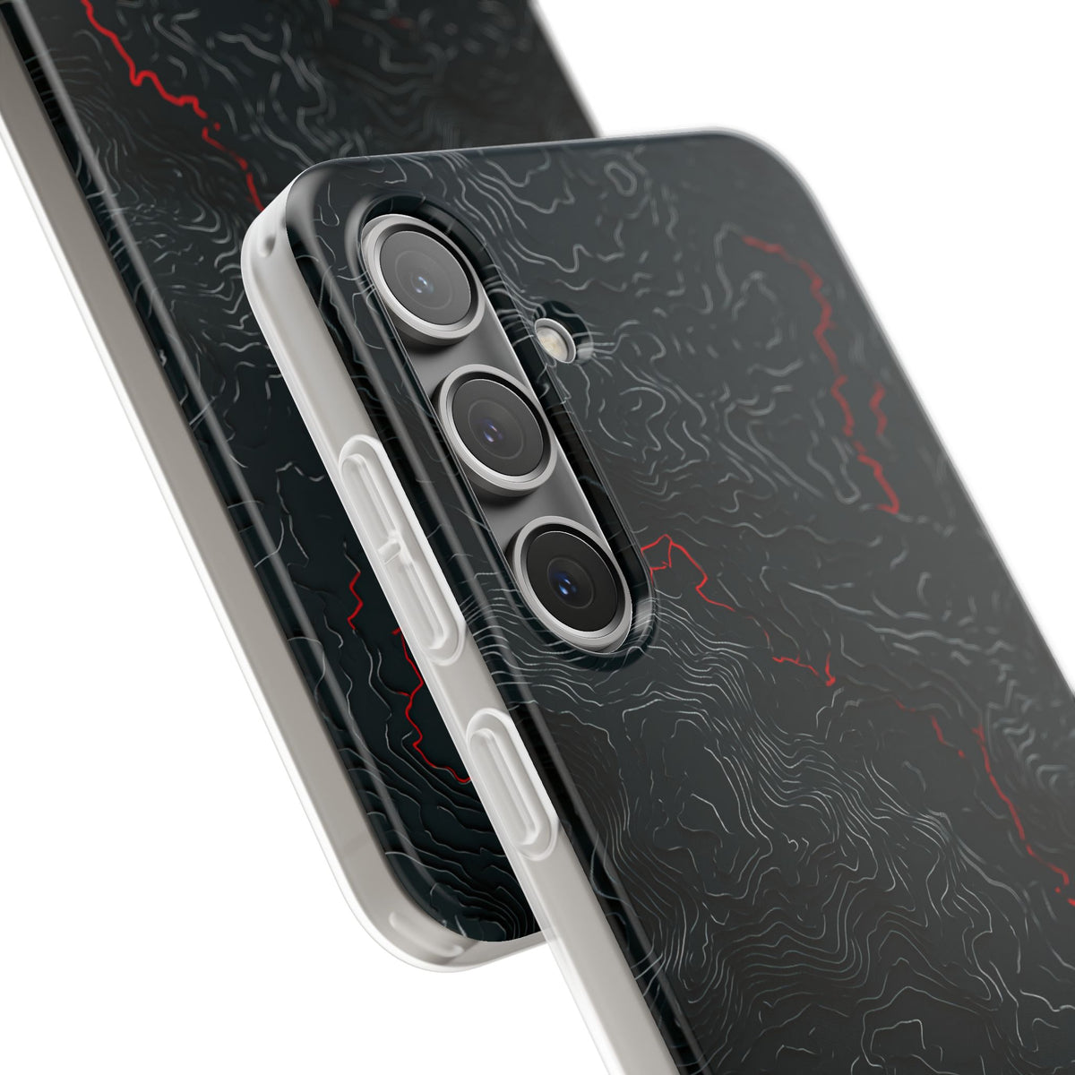 Crimson Rift · Lite Phone Case for Samsung · Black