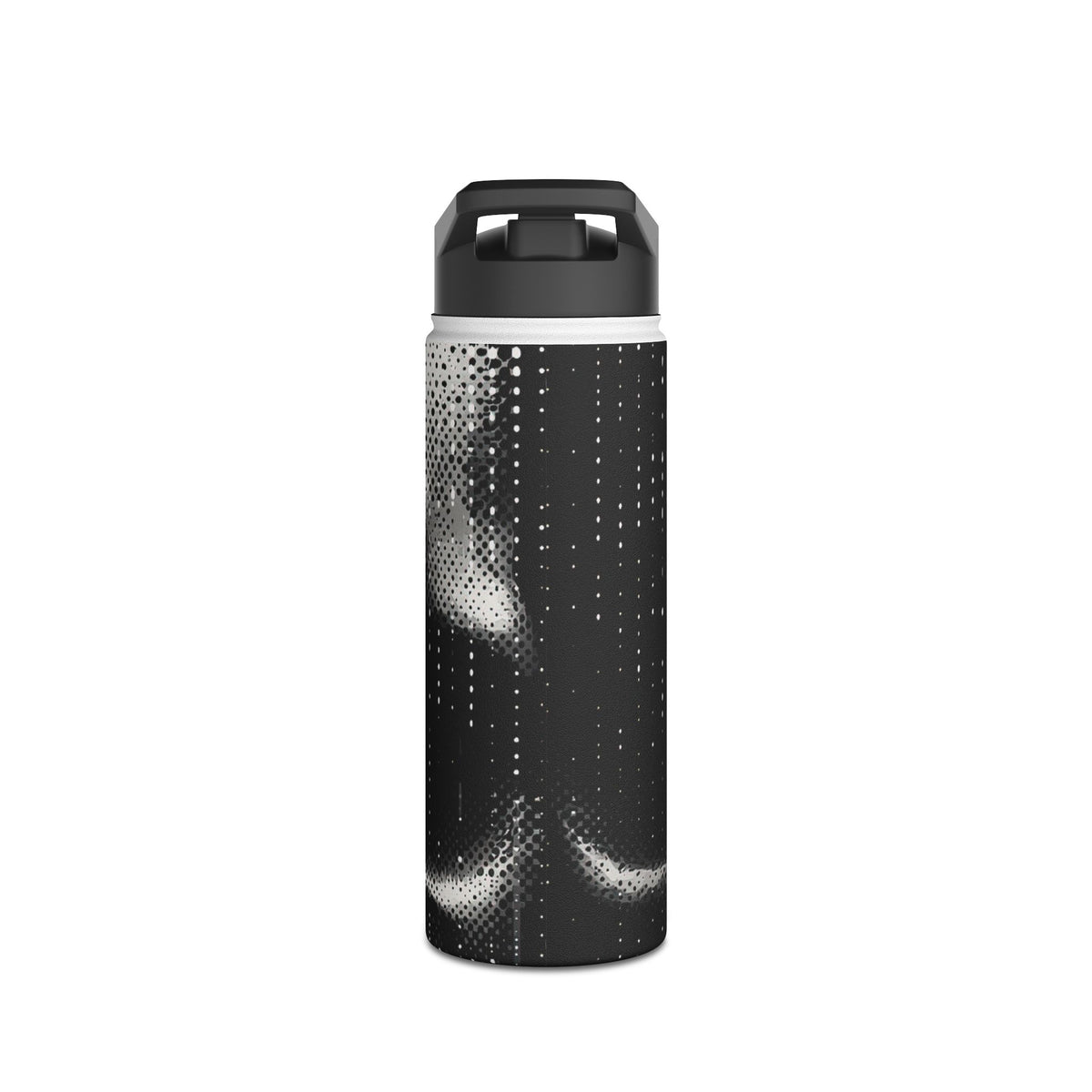 Raster Phantom · Insulated Water Bottle · Black
