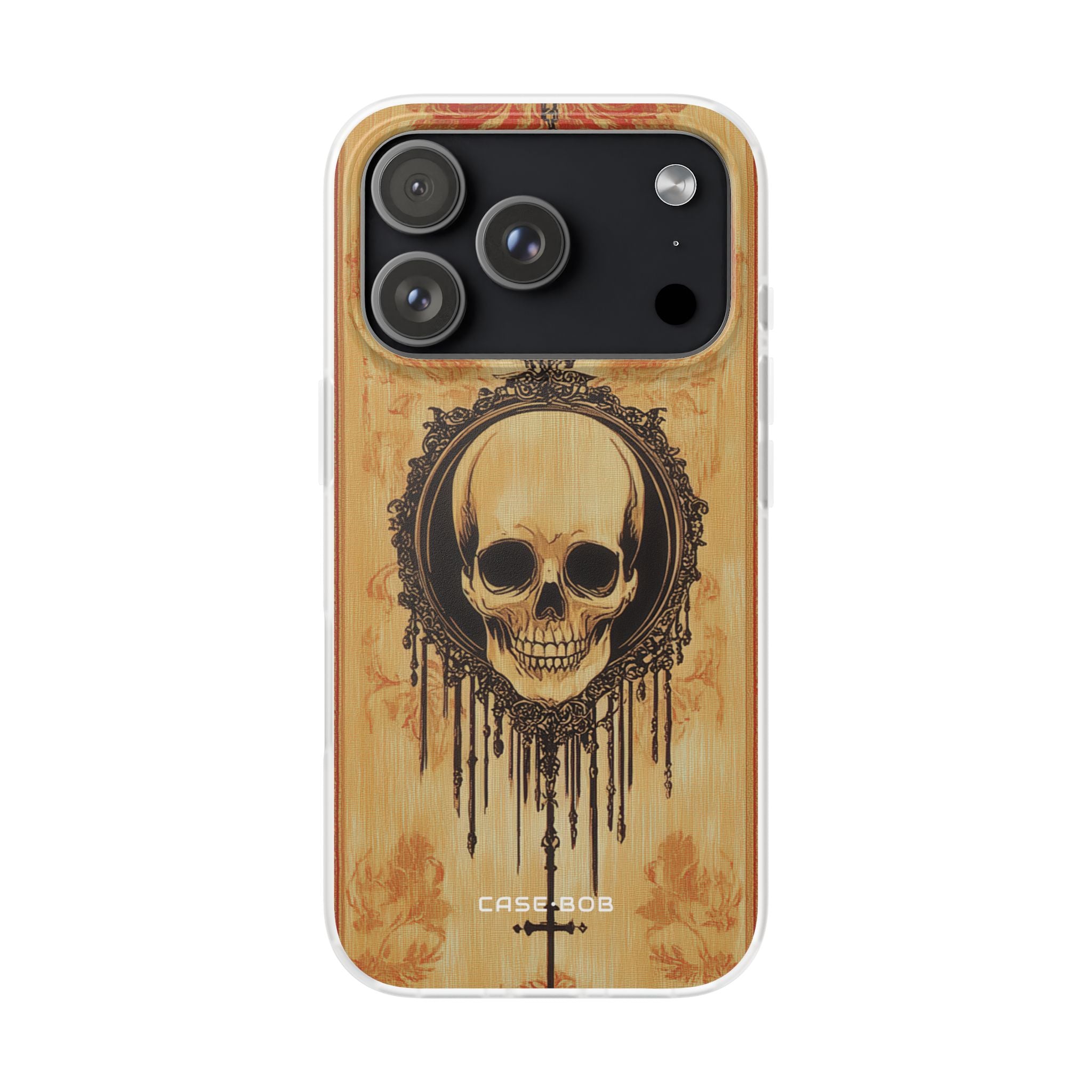Skull Pendant iPhone 17 Pro Case - Soft - CASE•BOB
