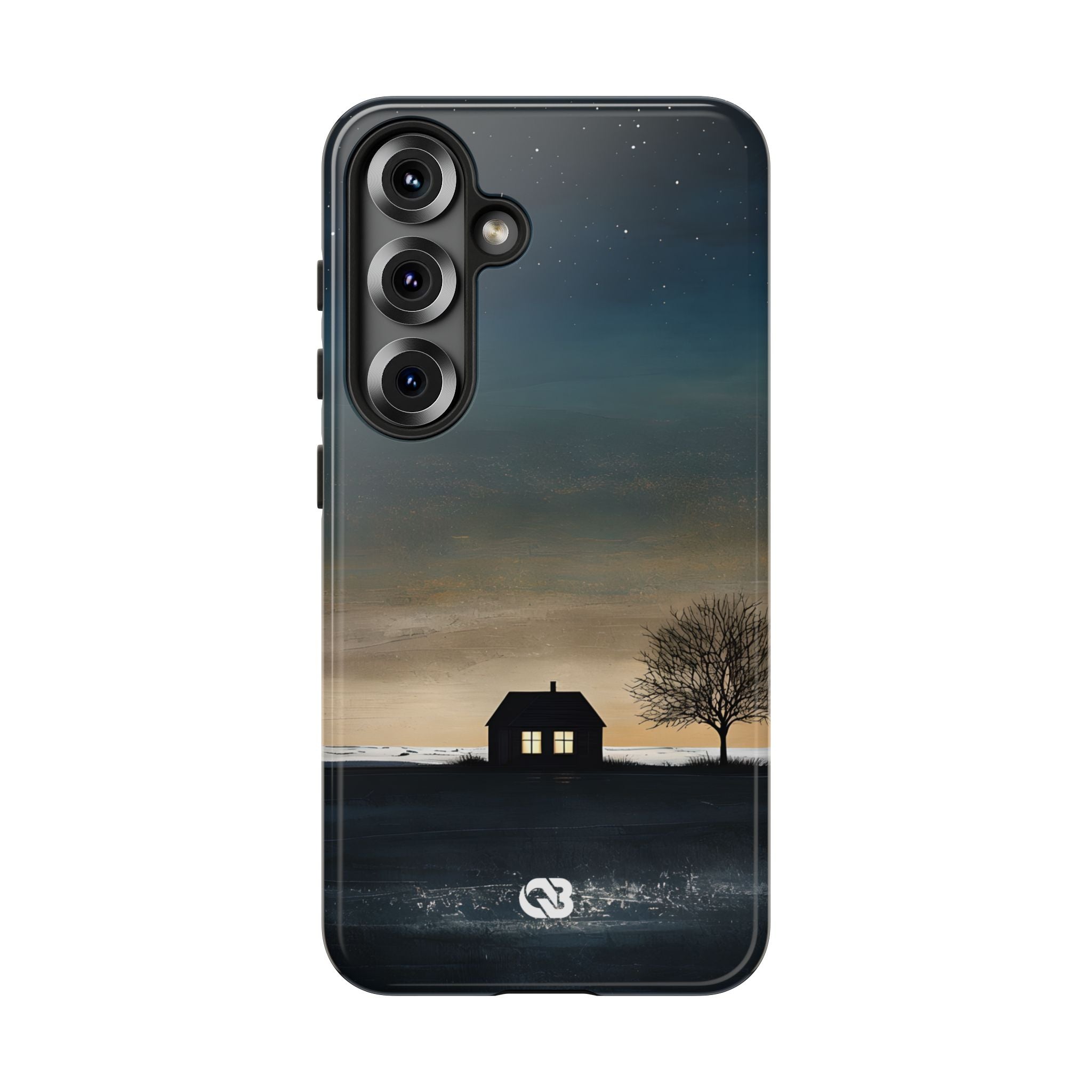 Midnight Cabin Glow · Tough Handyhülle für Samsung
