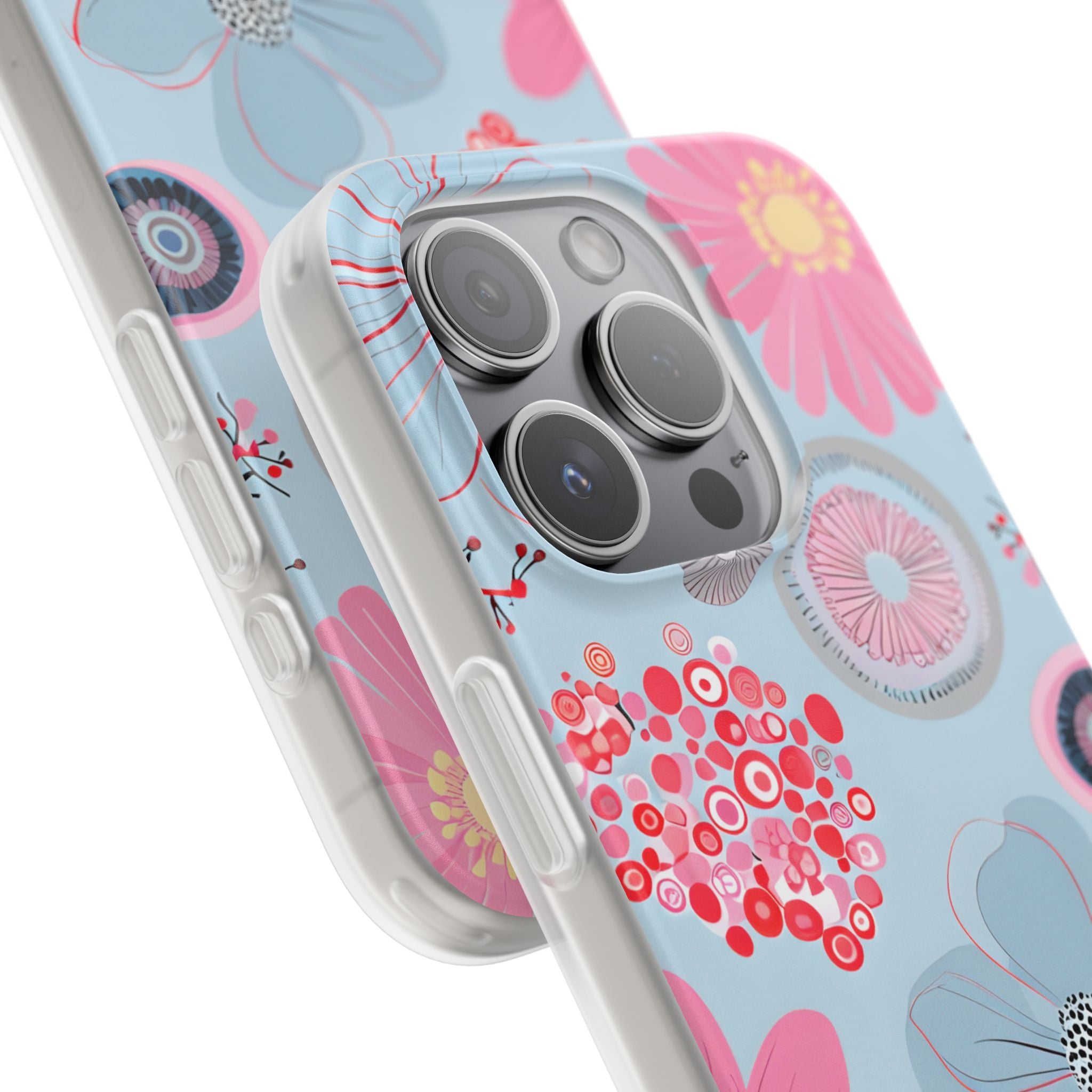 Pastel Petal Drift · Capa Soft para iPhone
