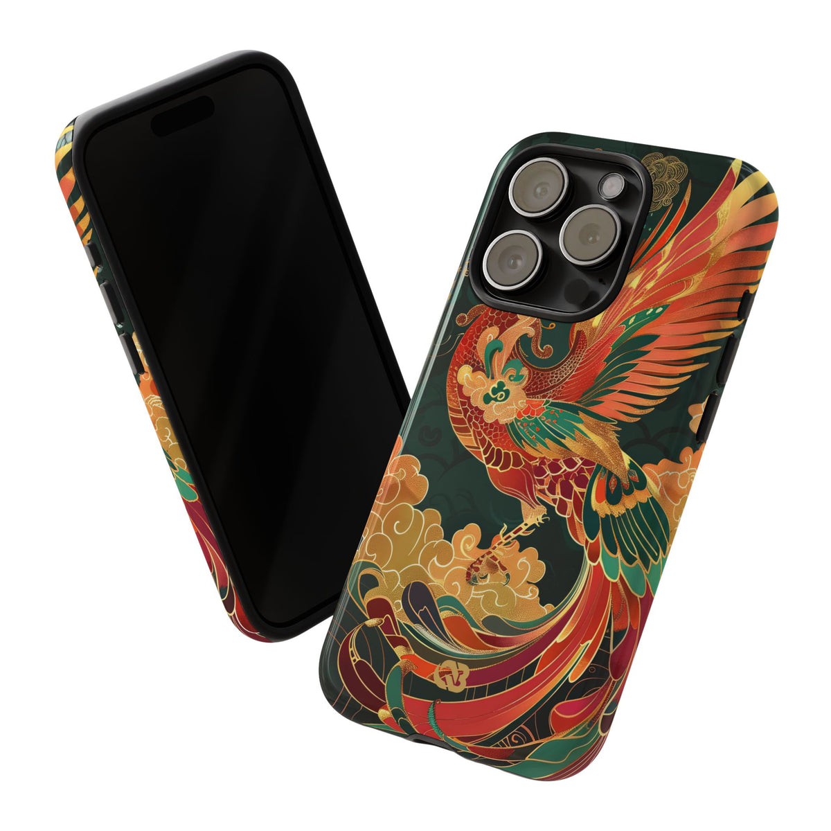 Imperial Phoenix Ascent · Tough Phone Case for iPhone · Red