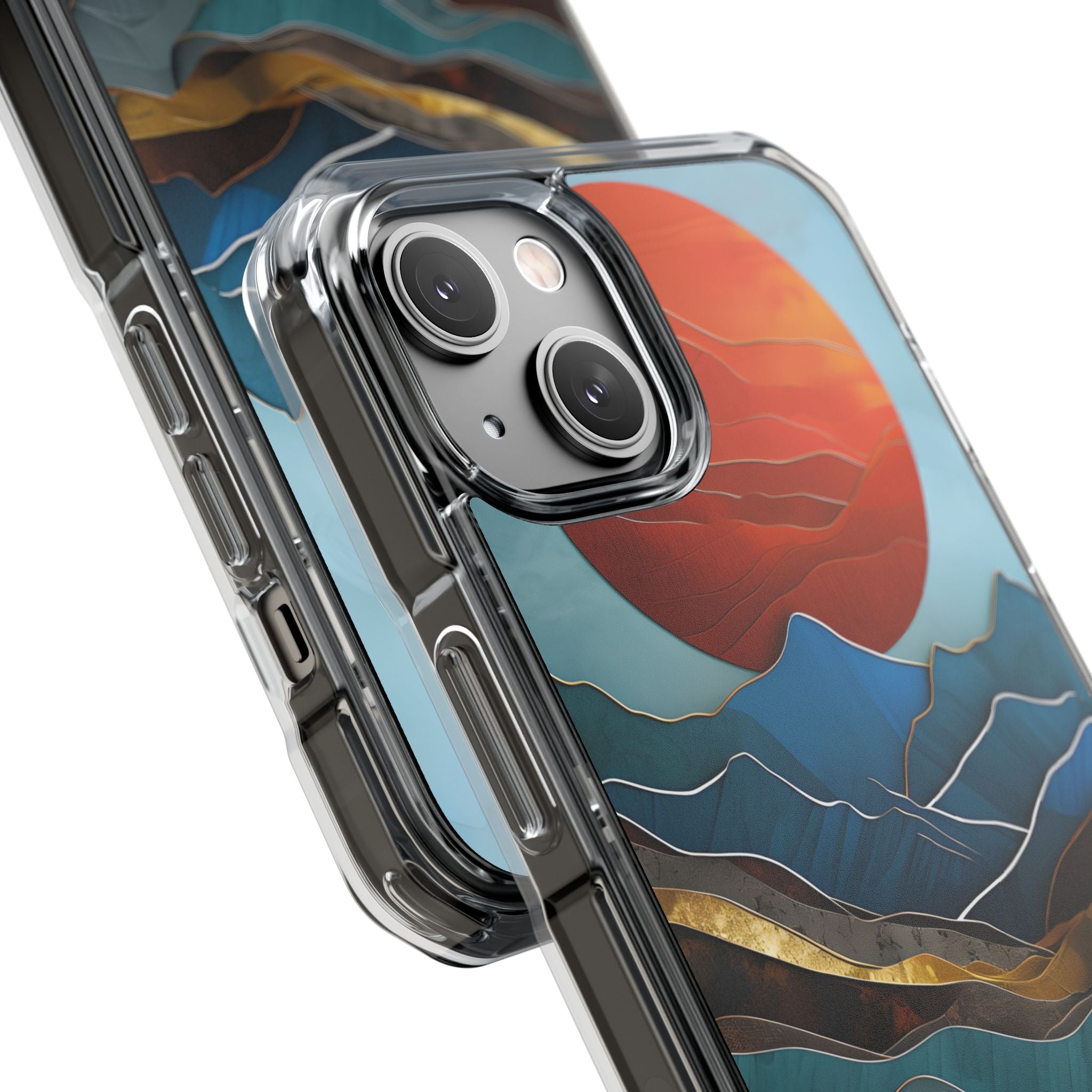 Molten Sun Peaks · Impact Phone Case for iPhone · Magsafe