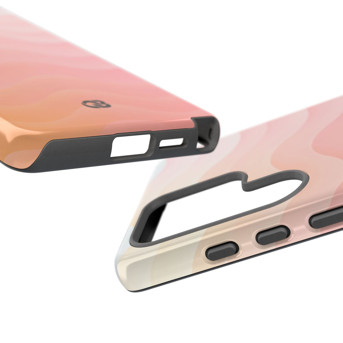 Blush Horizon Waves · Tough Phone Case for Samsung · Pink