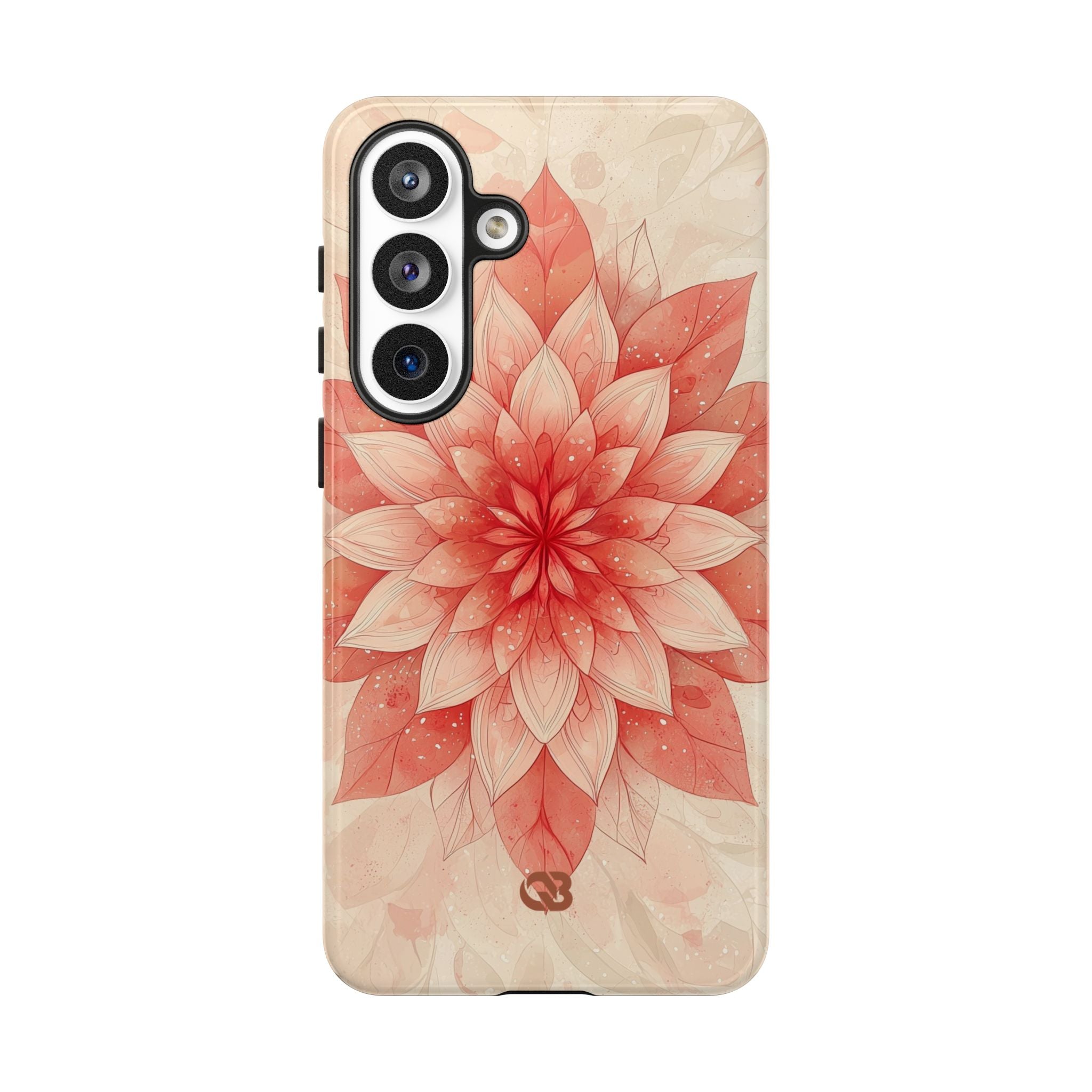Coral Layered Bloom · Tough Handyhülle für Samsung