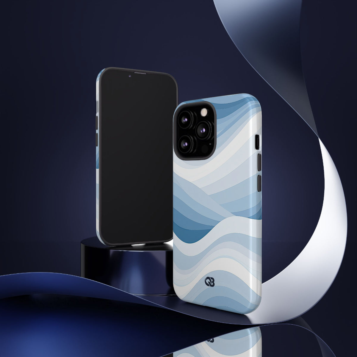 Cerulean Horizon · Tough Phone Case for iPhone · Blue