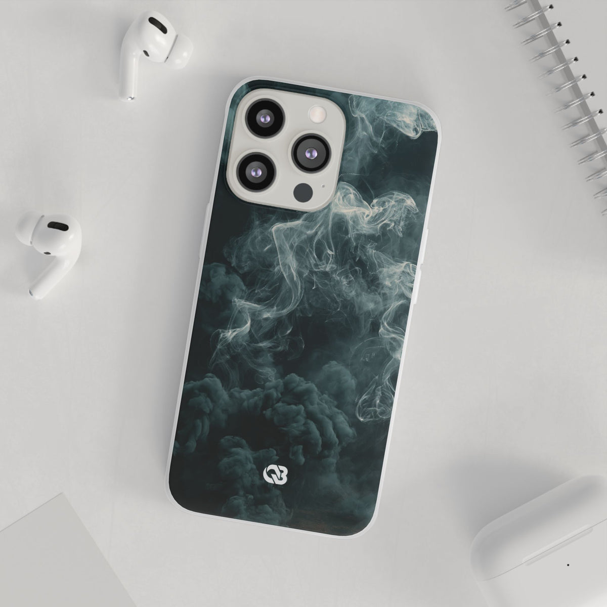 Luminescent Vapor Drift · Lite Phone Case for iPhone · Teal