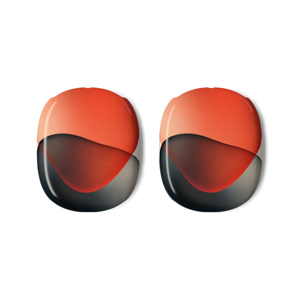 Translucent Crimson Form · Hard Case for AirPods Max · Red