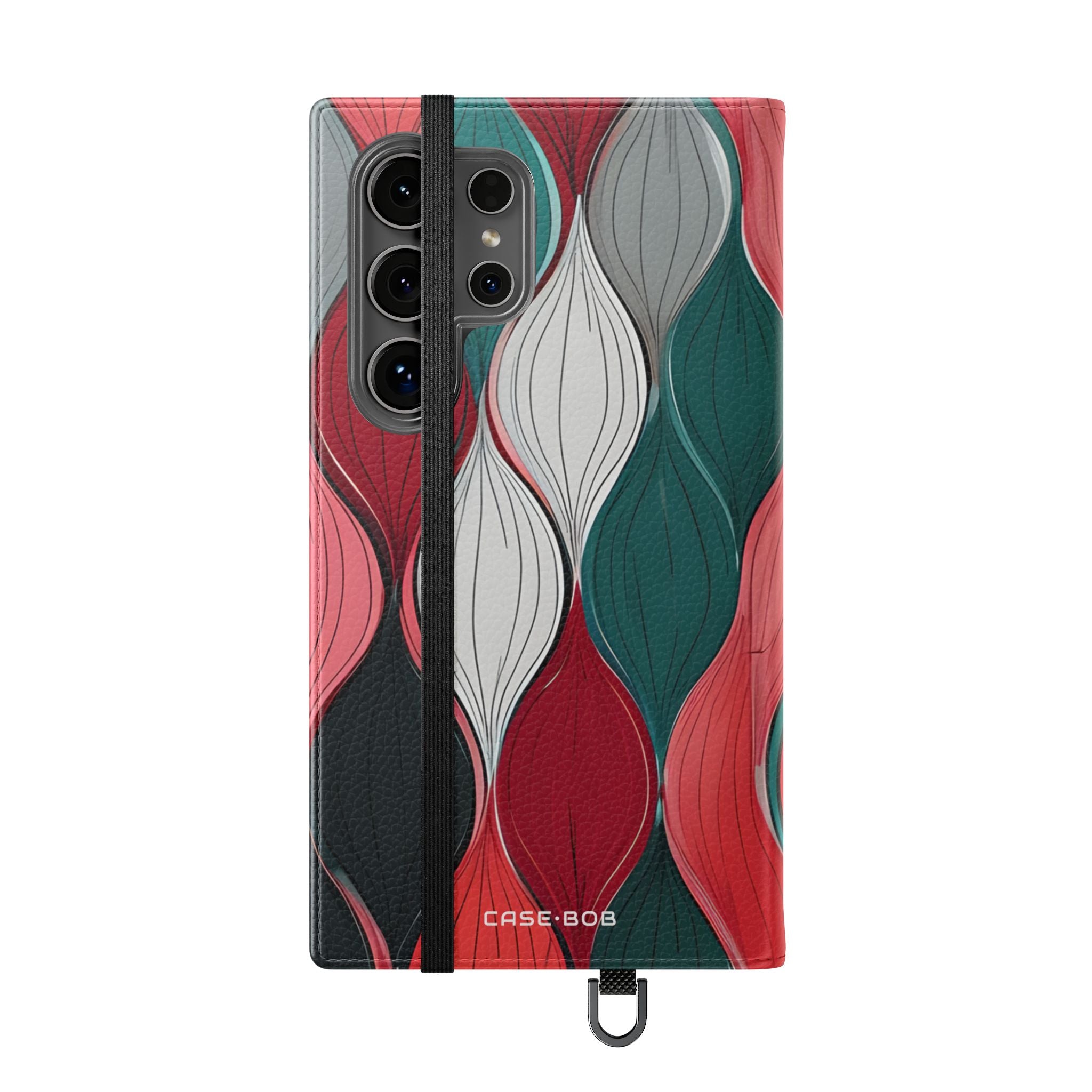 Leaf Spiral Pink - Samsung S24 Ultra Case - Wallet