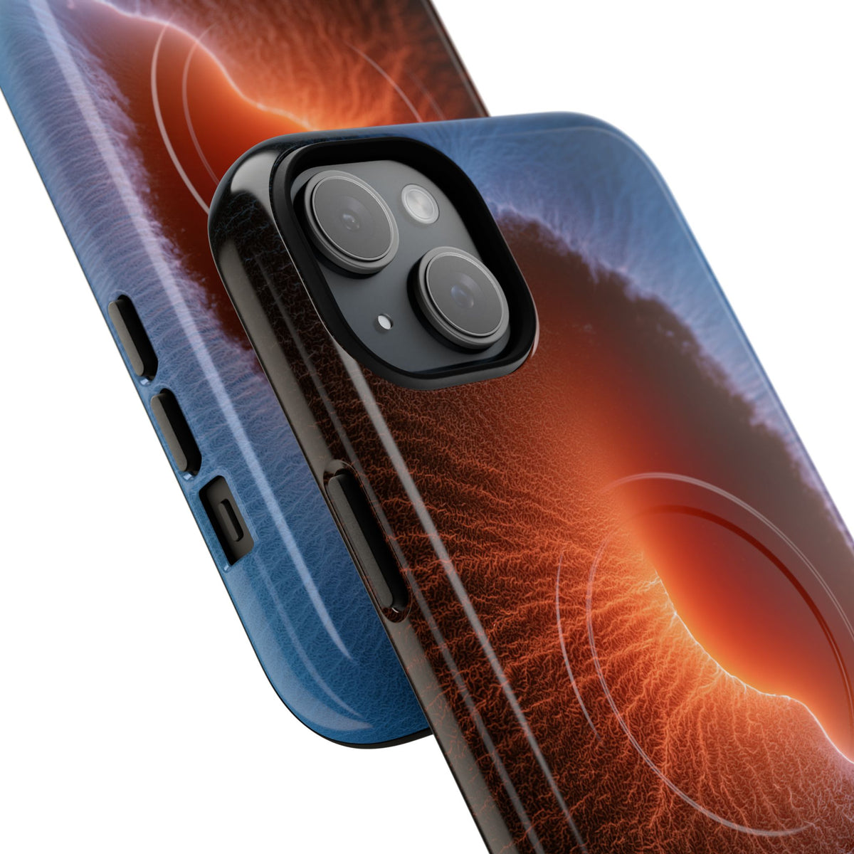 Thermal Aura Pulse · Tough 2.0 Magnetic Phone Case for iPhone · Blue