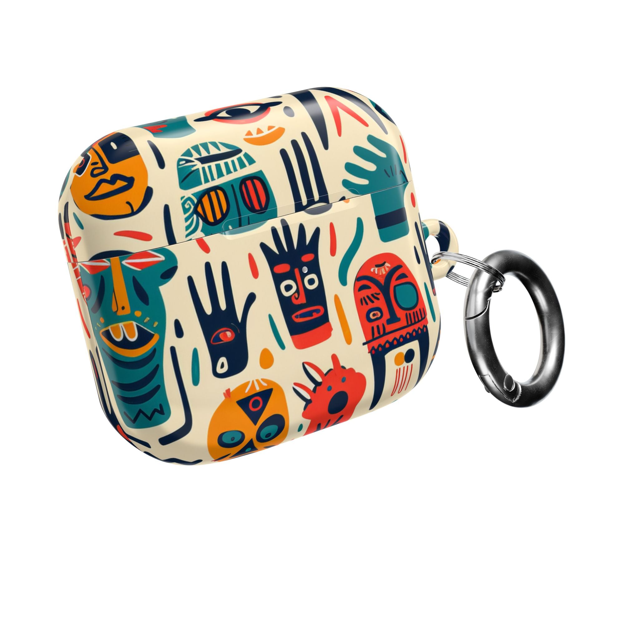 Tribal Faces - AirPods Case