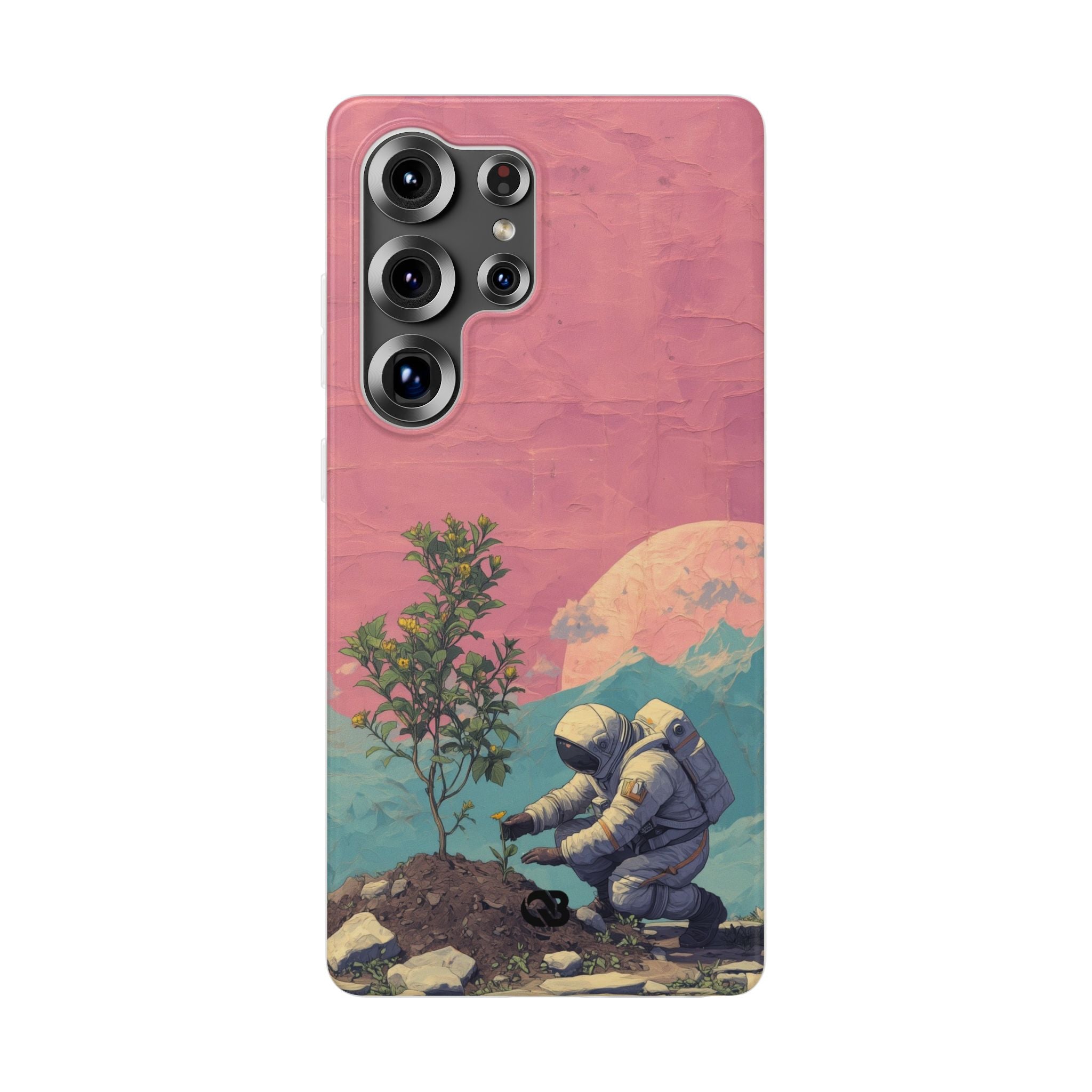 Lunar Pastel Bloom · Soft Phone Case for Samsung
