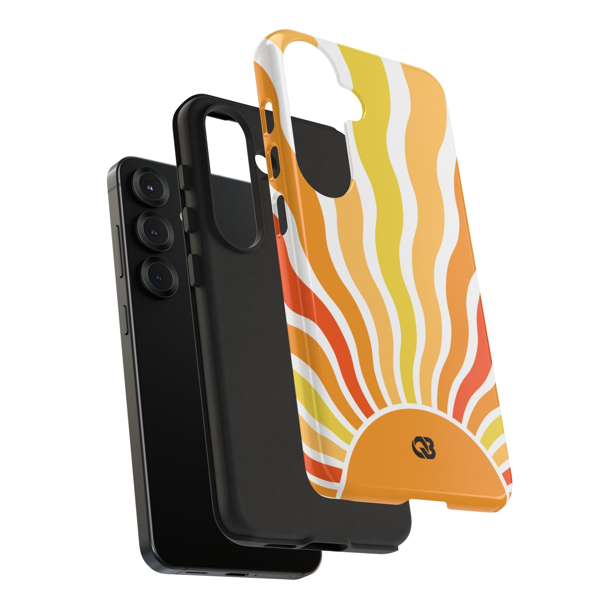 Amber Solar Waves · Tough Phone Case for Samsung