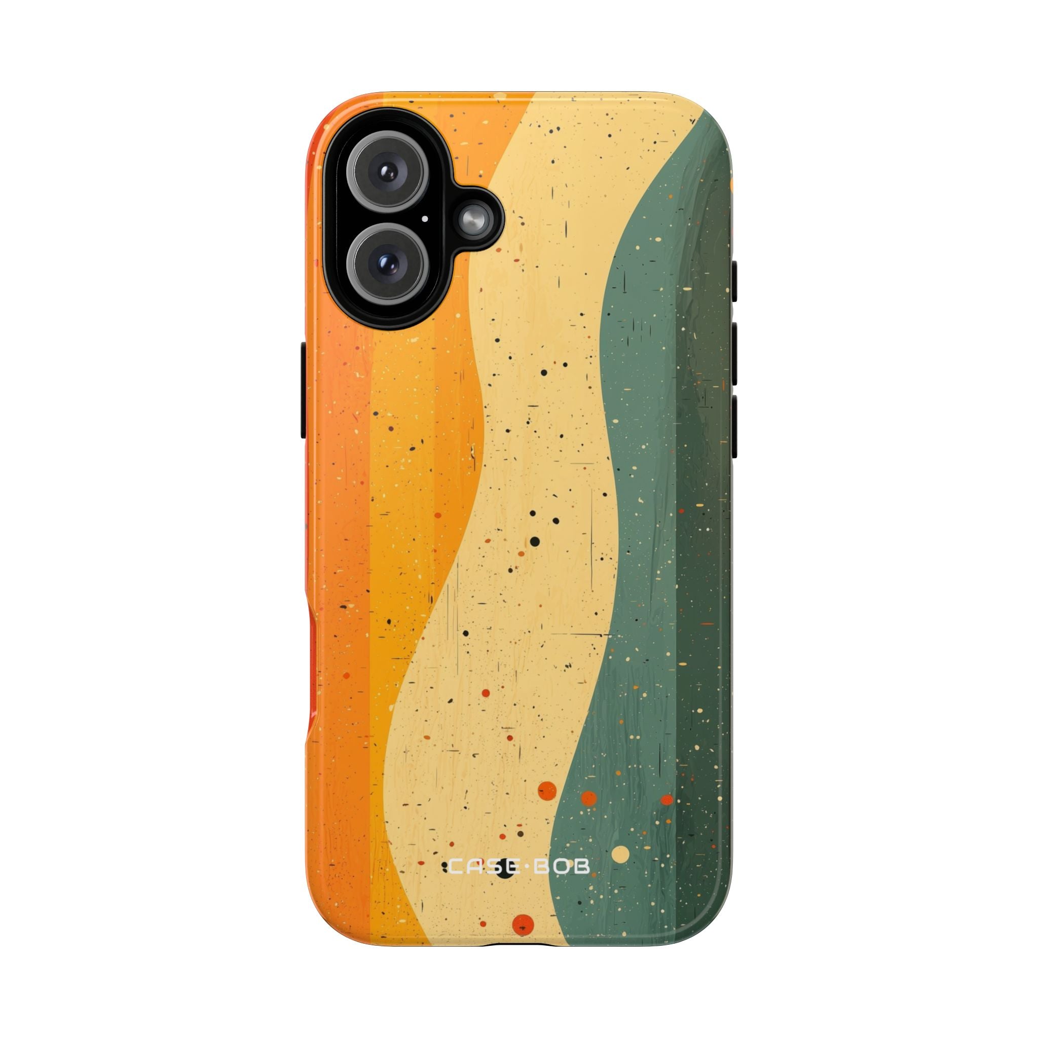 Wavy Spectrum iPhone 16 Plus Case - Tough