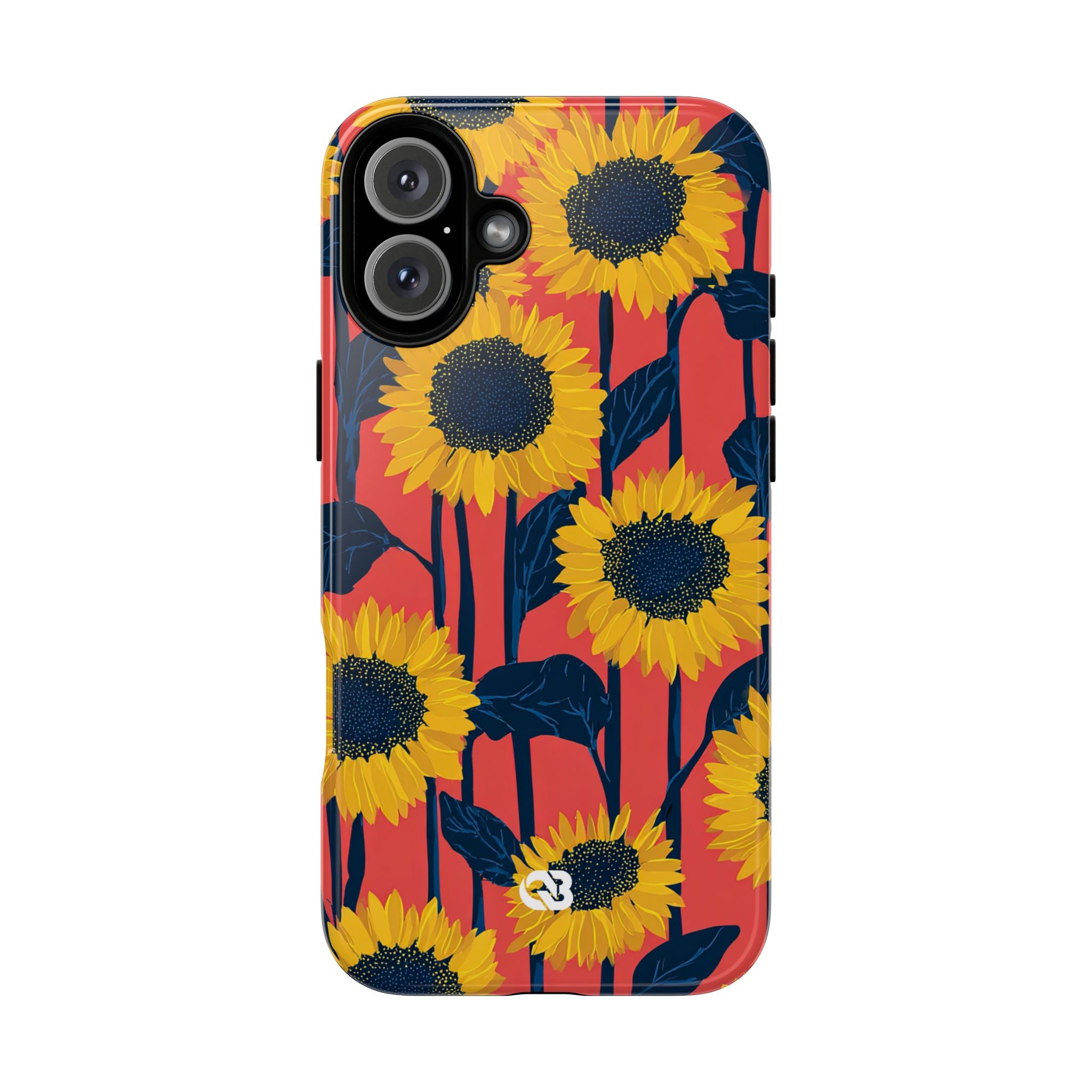 Solar Navy Bloom · Tough Phone Case for iPhone