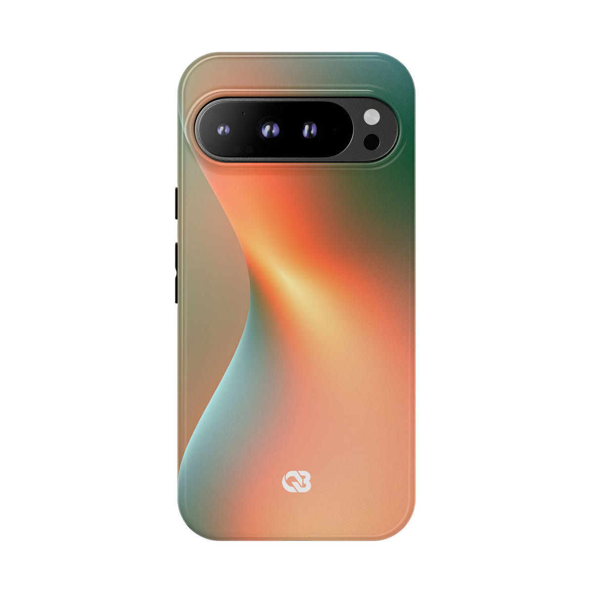 Radiant Contour · Tough Phone Case for Pixel · Orange
