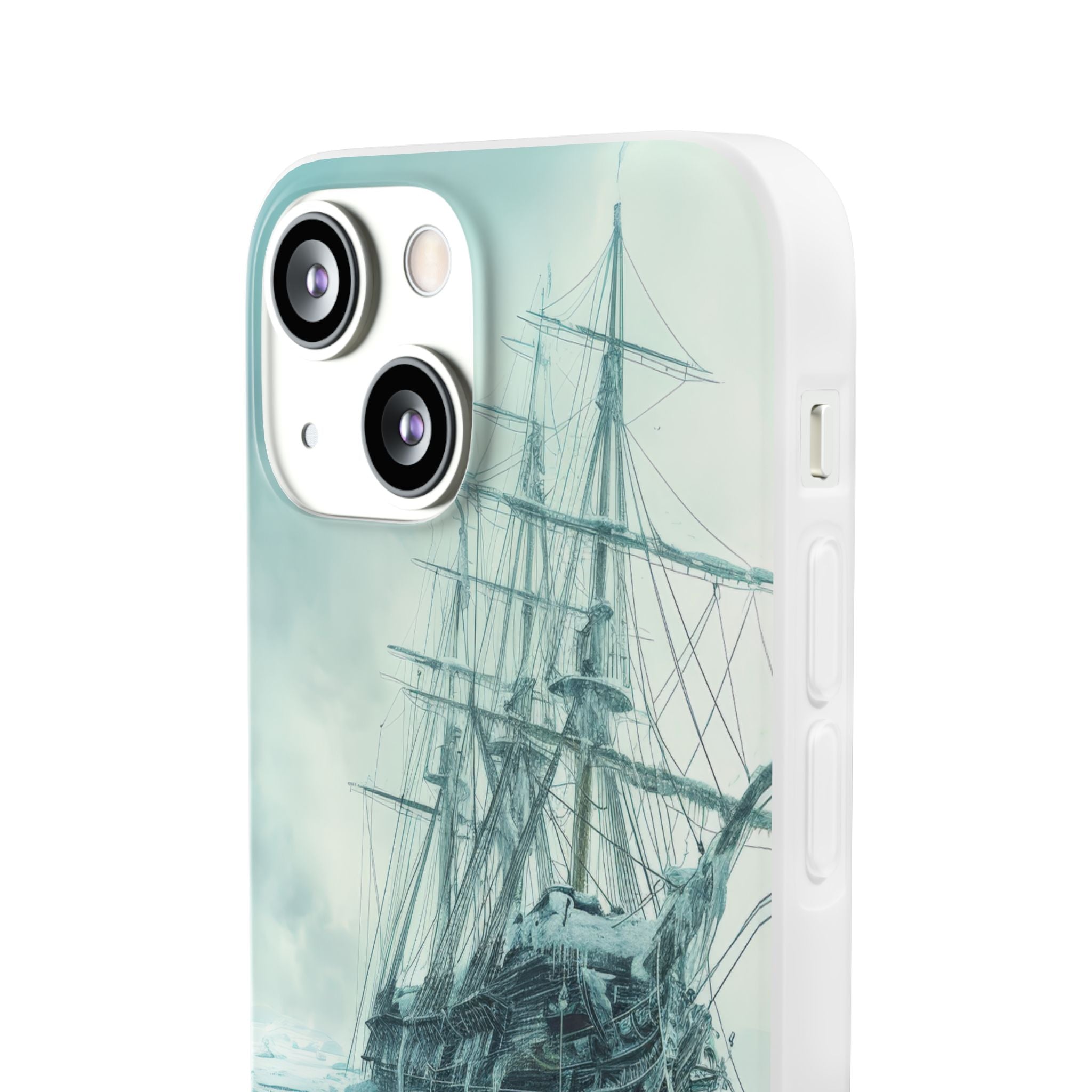 Icebound Ship iPhone 13 mini Case - Soft