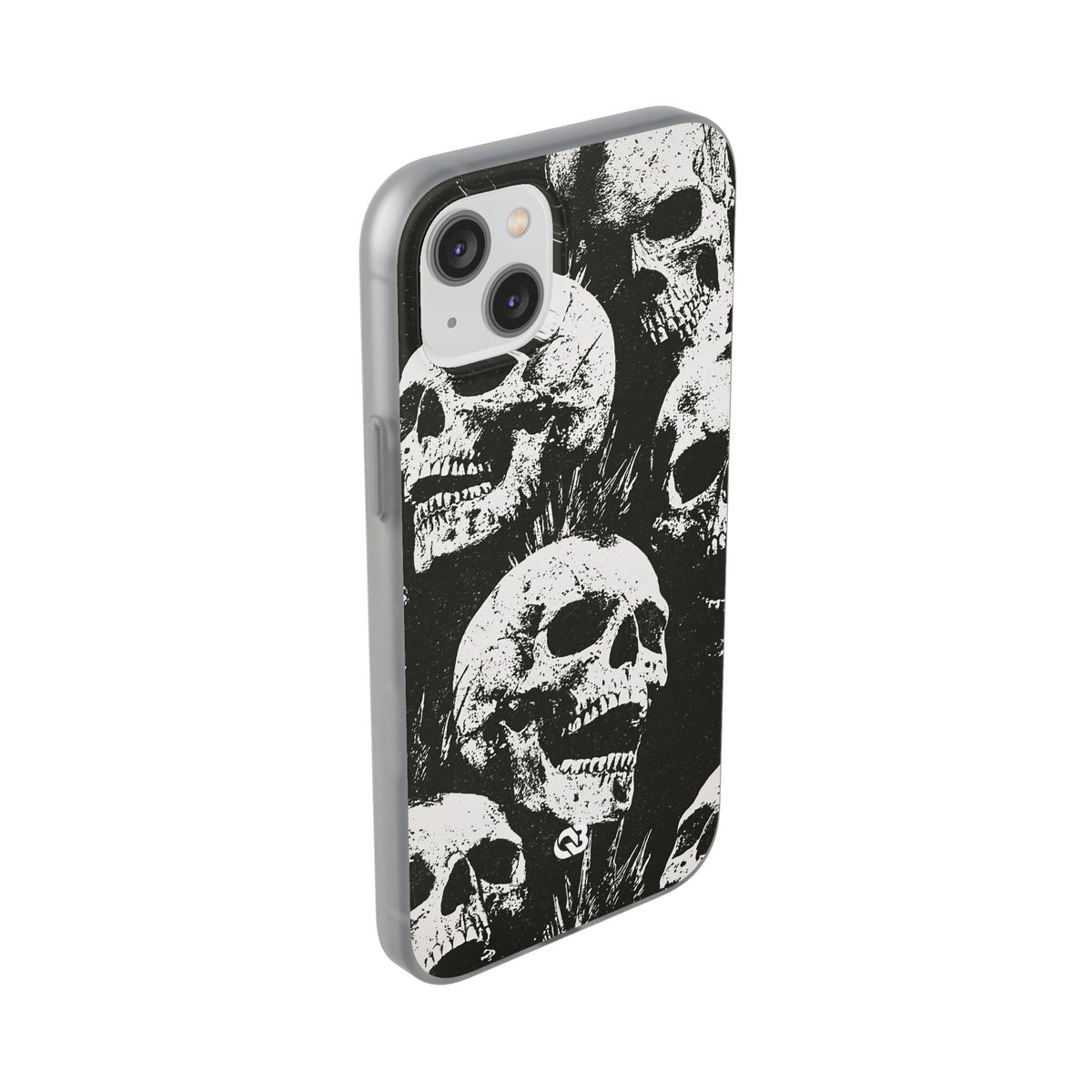 Punk Skull Riot · Lite Phone Case for iPhone · Black