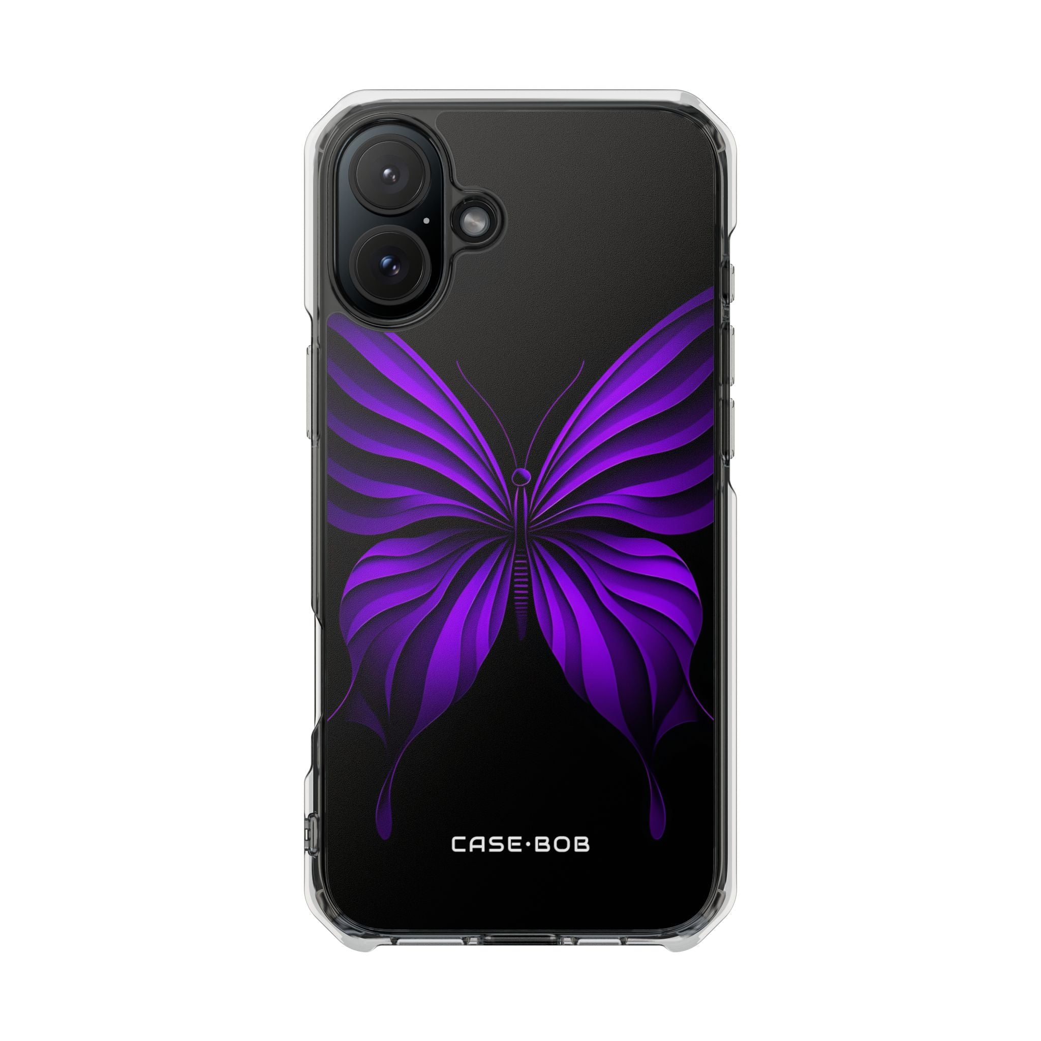 Violet Monarch iPhone 16 Plus Case - Impact