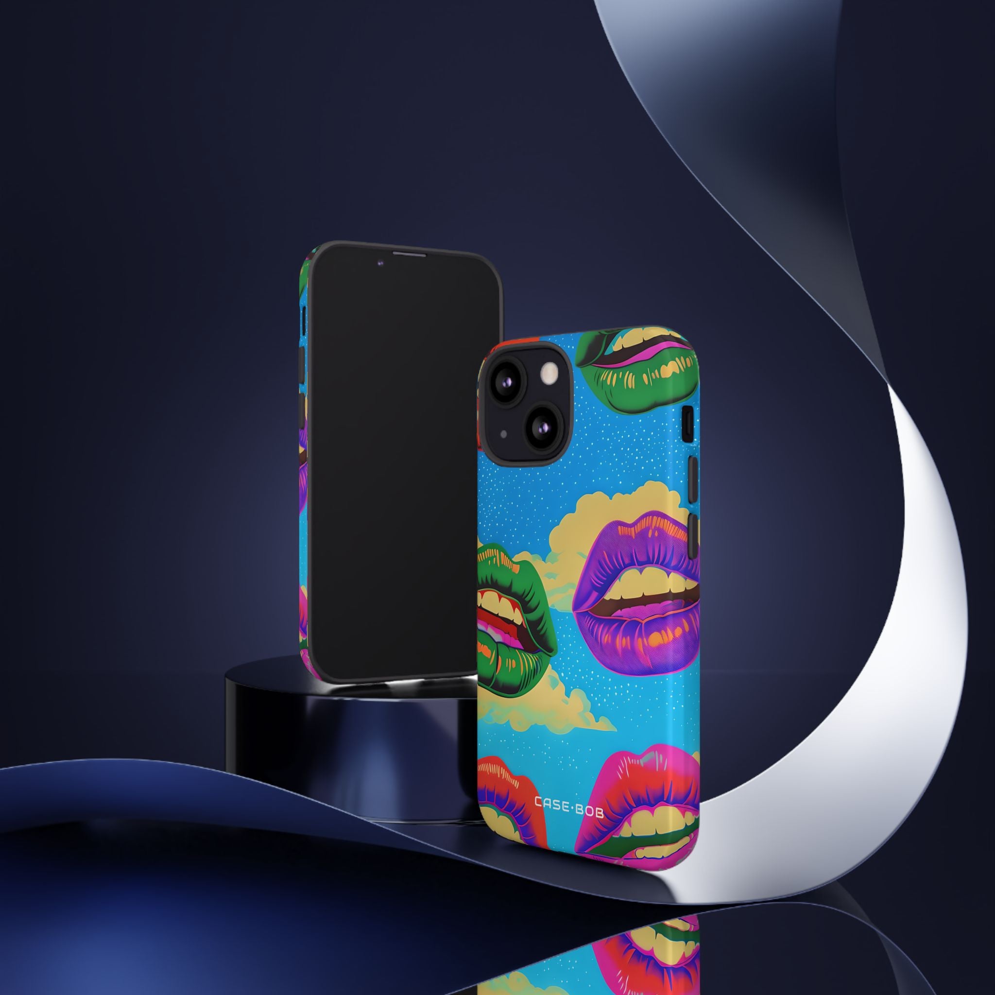 Colorful Lipscape iPhone 13 Mini Case - Tough