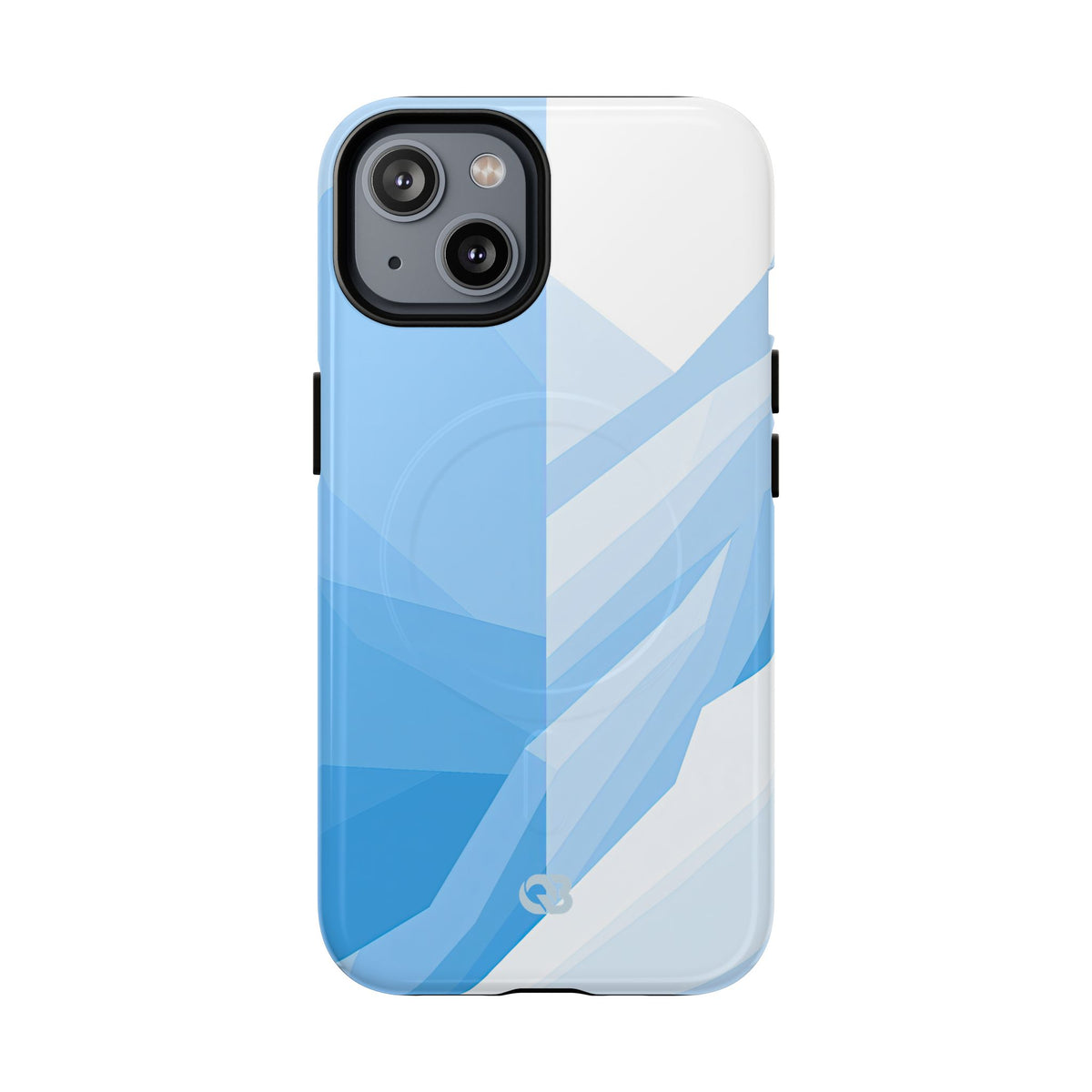 Blue Tough 2.0 Magsafe Phone Case for iPhone - Arctic Glacial Ridge