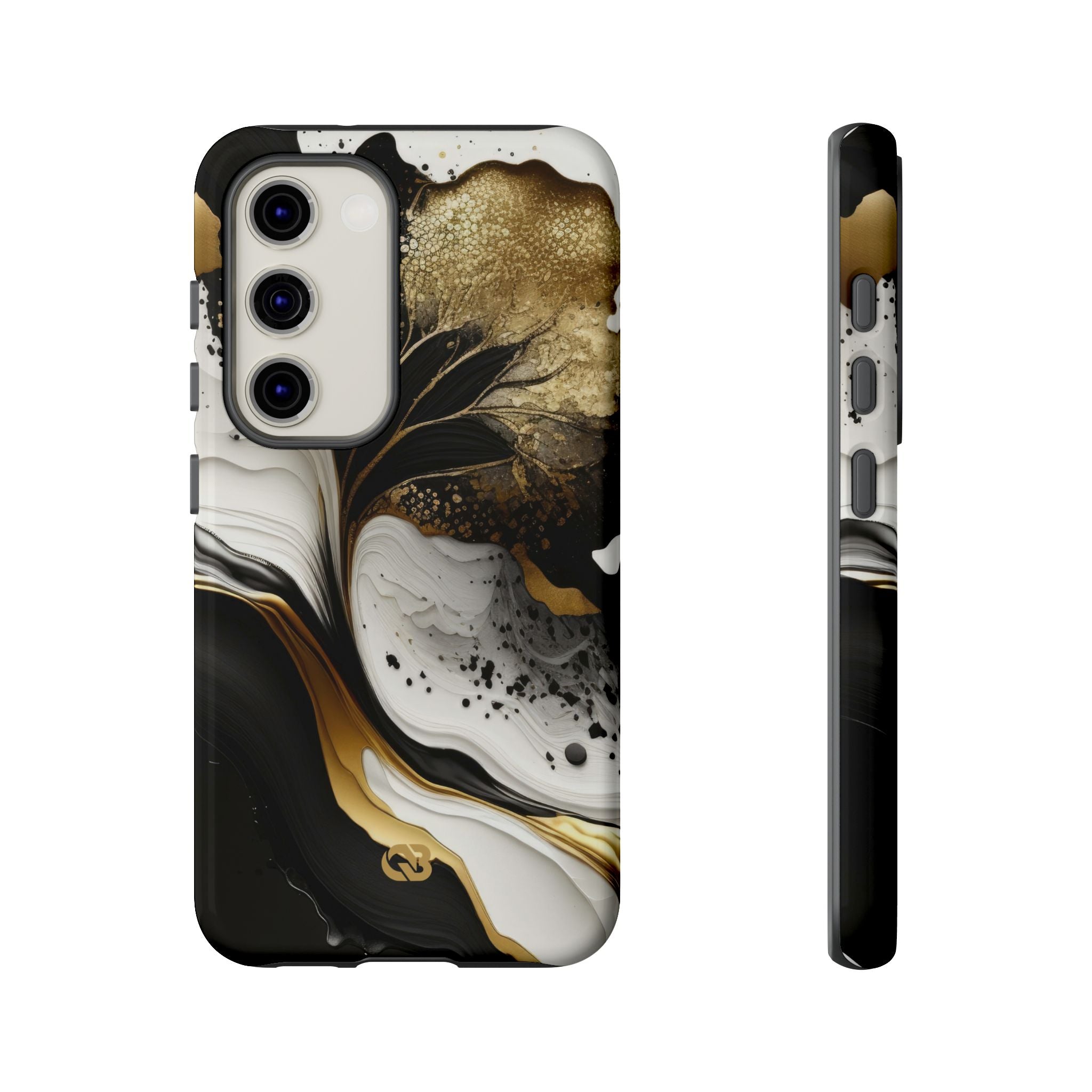 Molten Onyx Gold · Tough Coque de téléphone pour Samsung