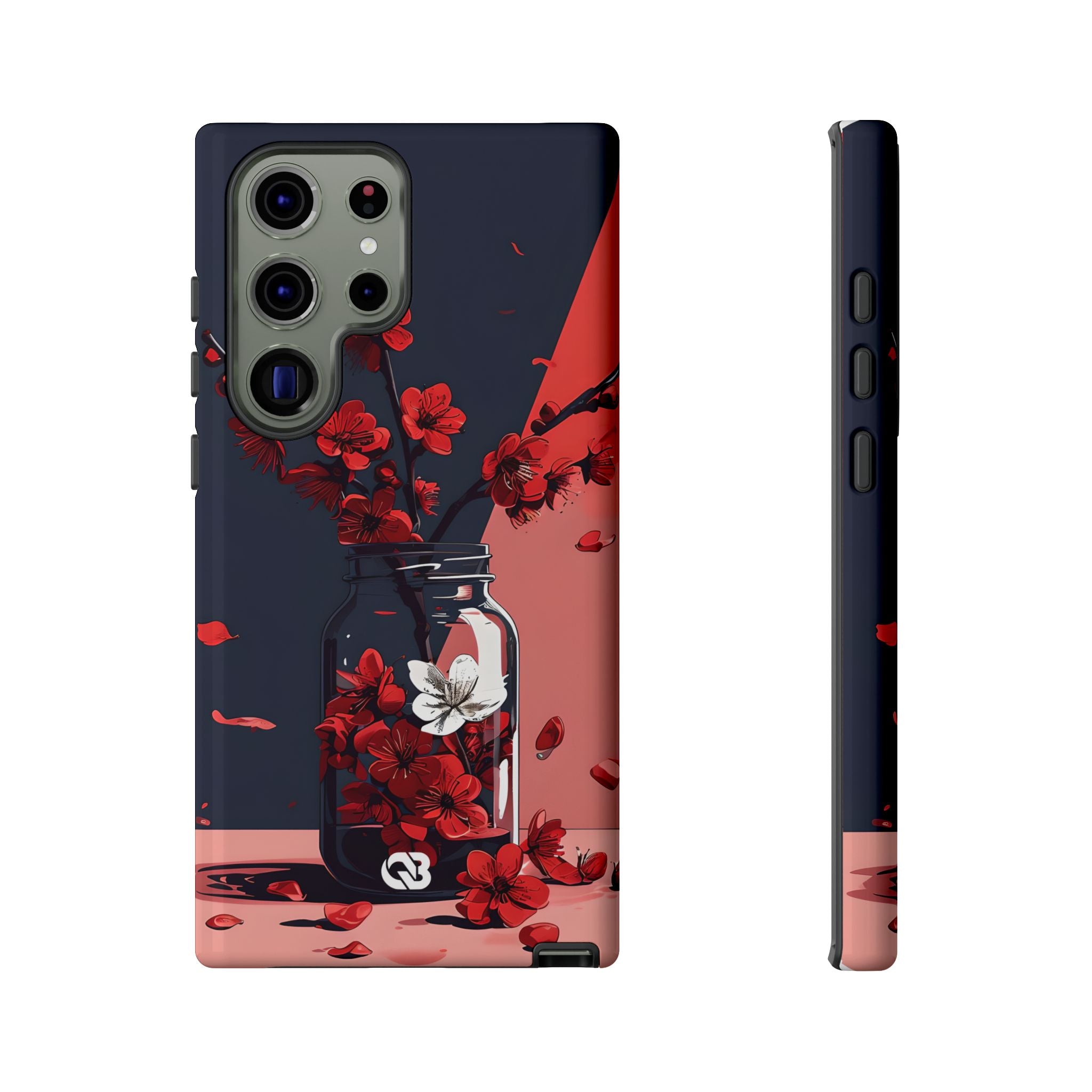 Crimson Blossom Jar · Tough etui na telefon Samsung