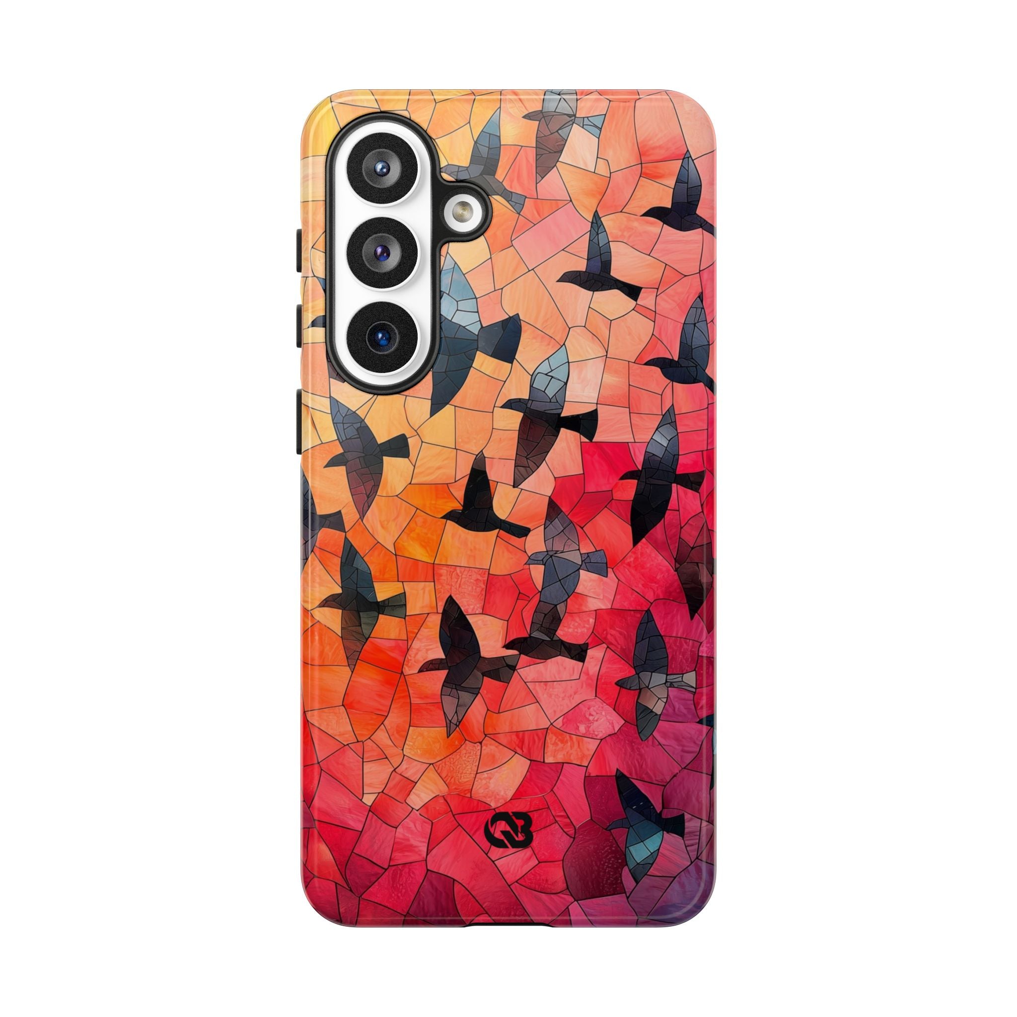 Ember Mosaic Wings · Tough Phone Case for Samsung
