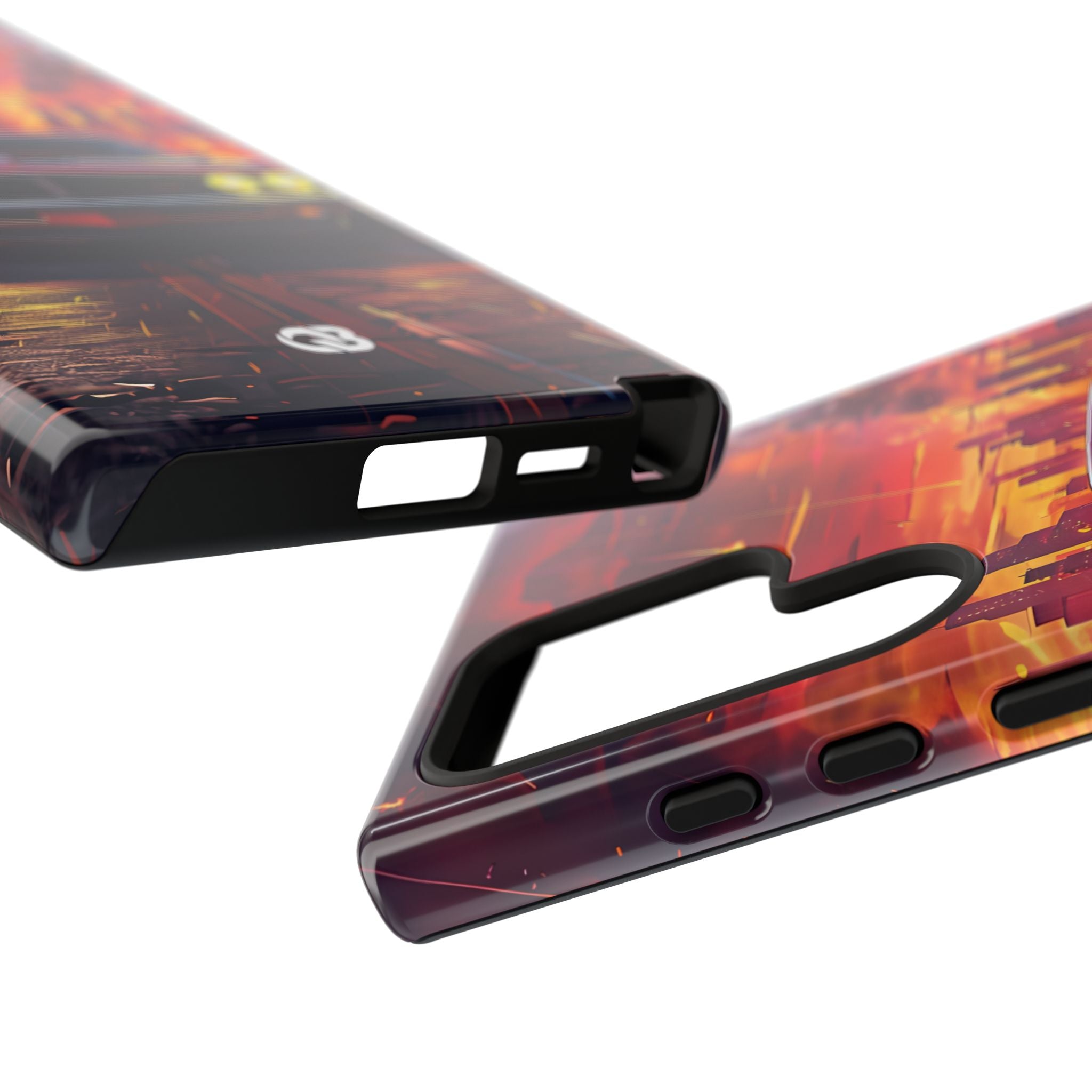 Inferno City Run · Tough Coque de téléphone pour Samsung