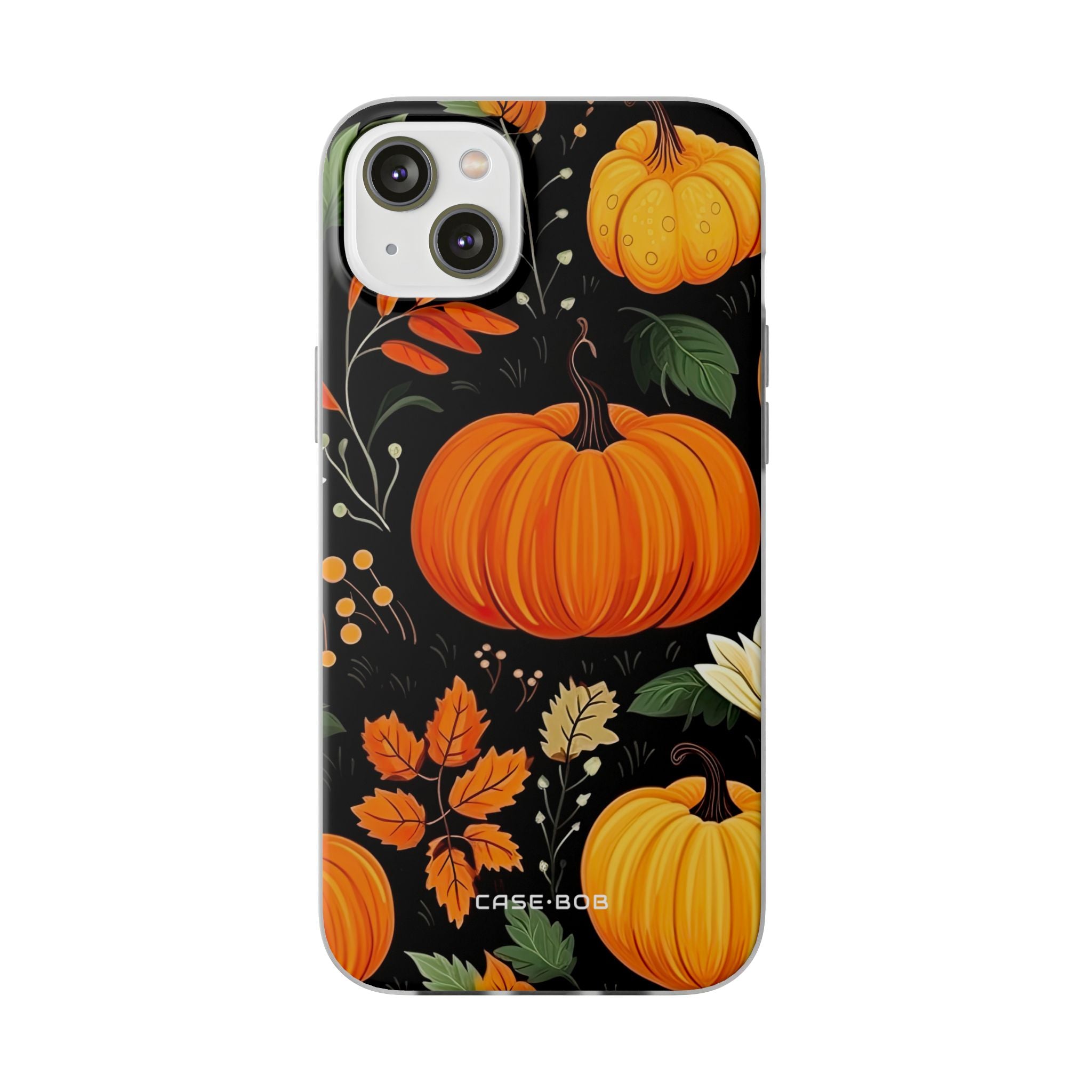 Pumpkin Glow iPhone 14 Plus Case - Soft